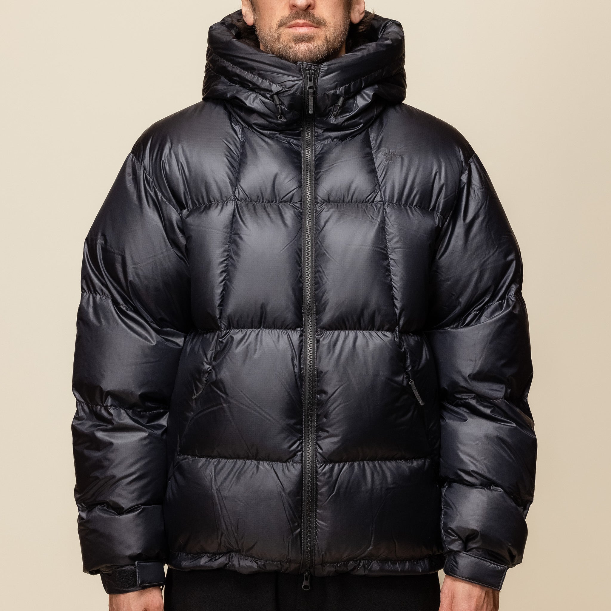 Goldwin - Pertex Quantum Down Parka - Black "goldwin stockists" "goldwin puffer jacket" "Goldwin down jacket"