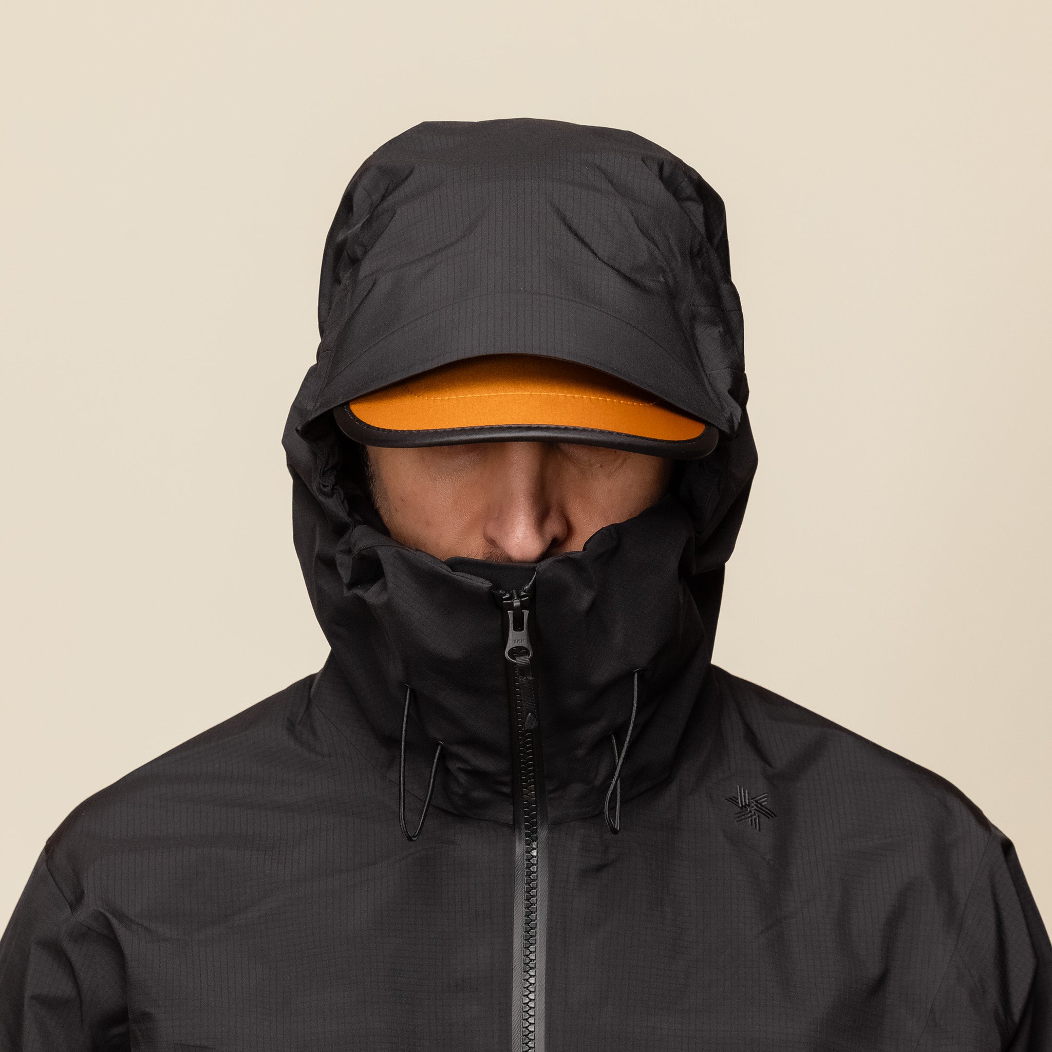 Goldwin - Gore-Tex Pro 3L Jacket - Black GM03313 "Goldwin gore-tex" "Goldwin jacket" "Goldwin stockists" "Goldwin gore-tex pro"