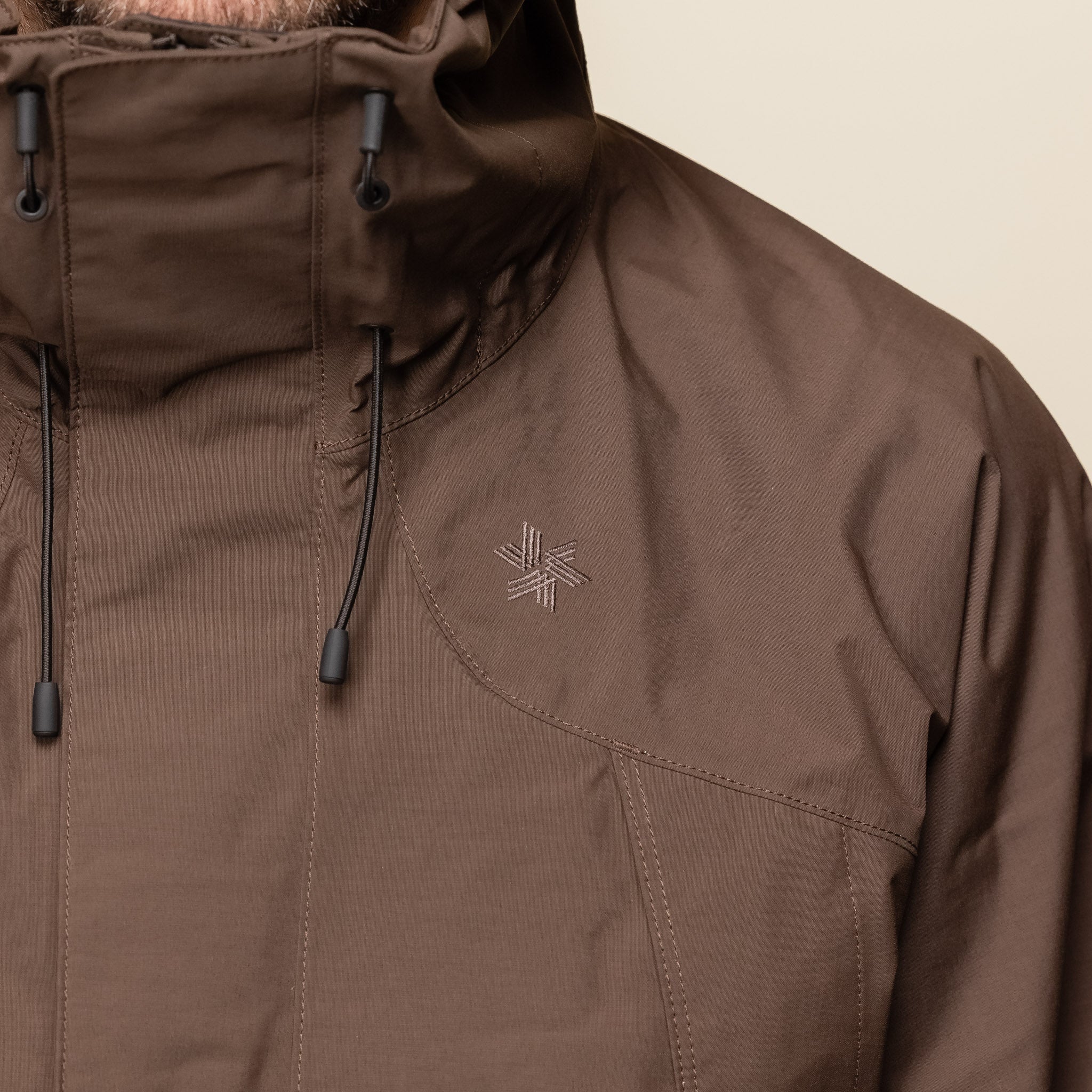 Goldwin - Pertex Unlimited 2L Jacket - Jet Brown GM14300 "goldwin stockist" "Goldwin jacket"