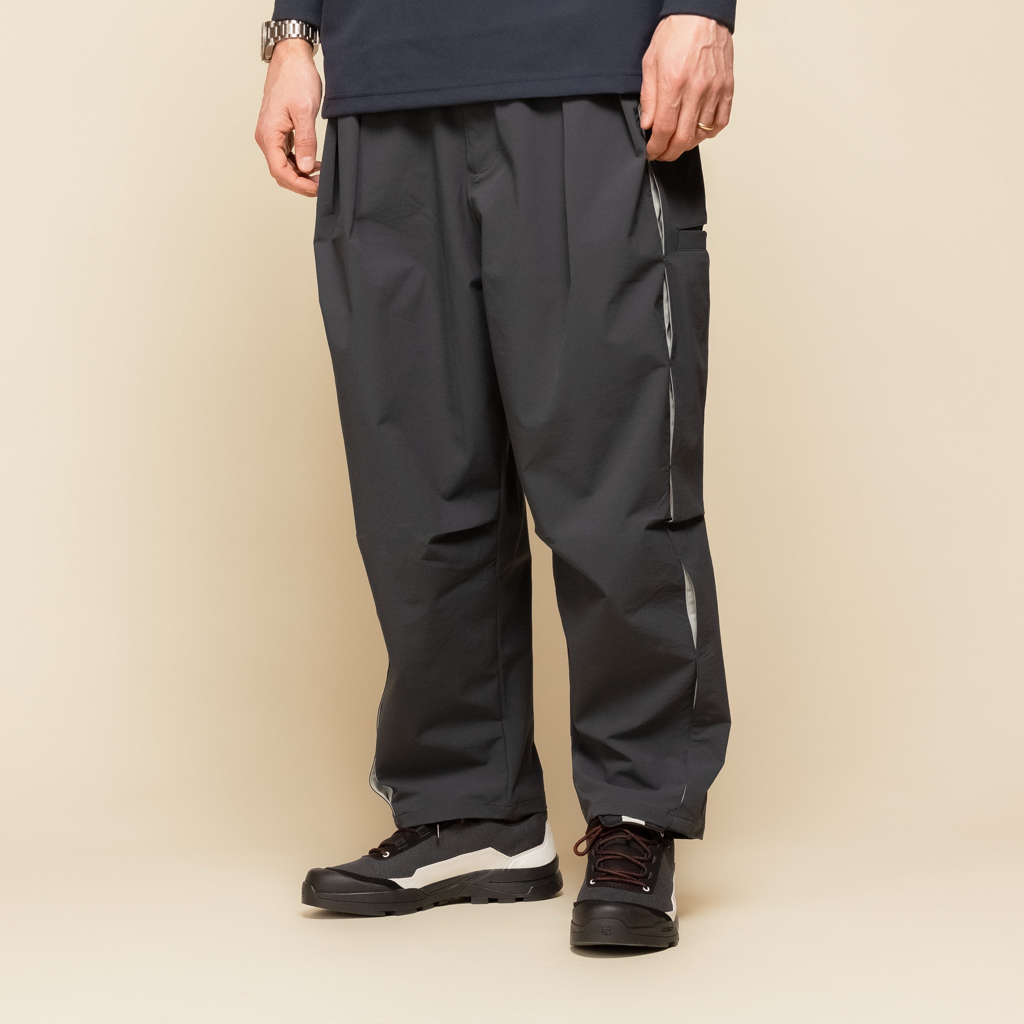 GOOPiMADE x Masterpiece - “MEquip-P1” Double Layers Utility Trousers - Marine