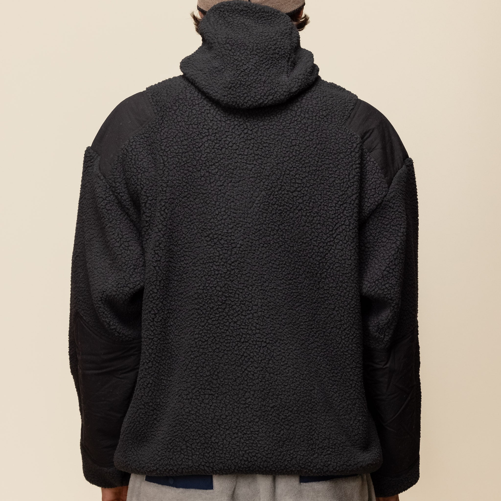 SO SHOP & HOSTEL NAKAMEGURO - Polartec Balaclava Hoodie - Black