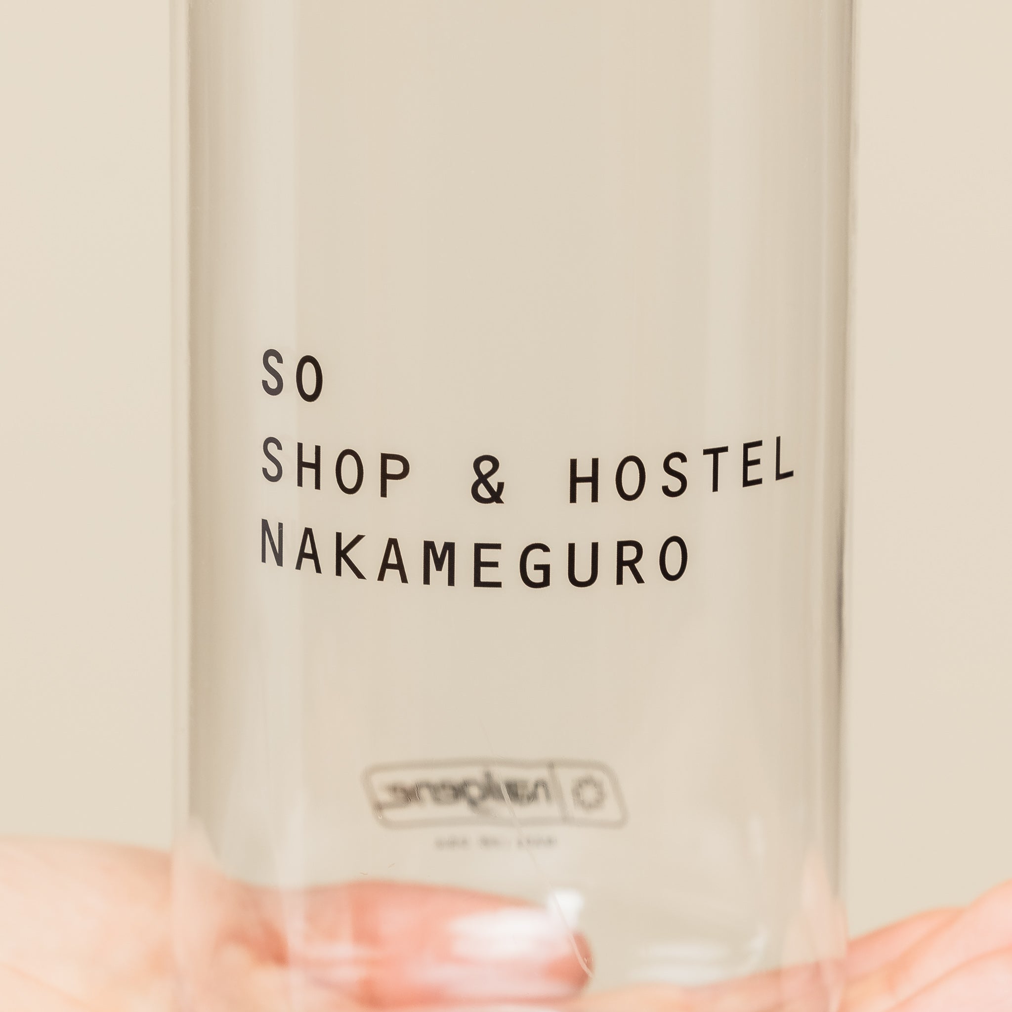 SO SHOP & HOSTEL NAKAMEGURO - Nalgene Bottle - Clear