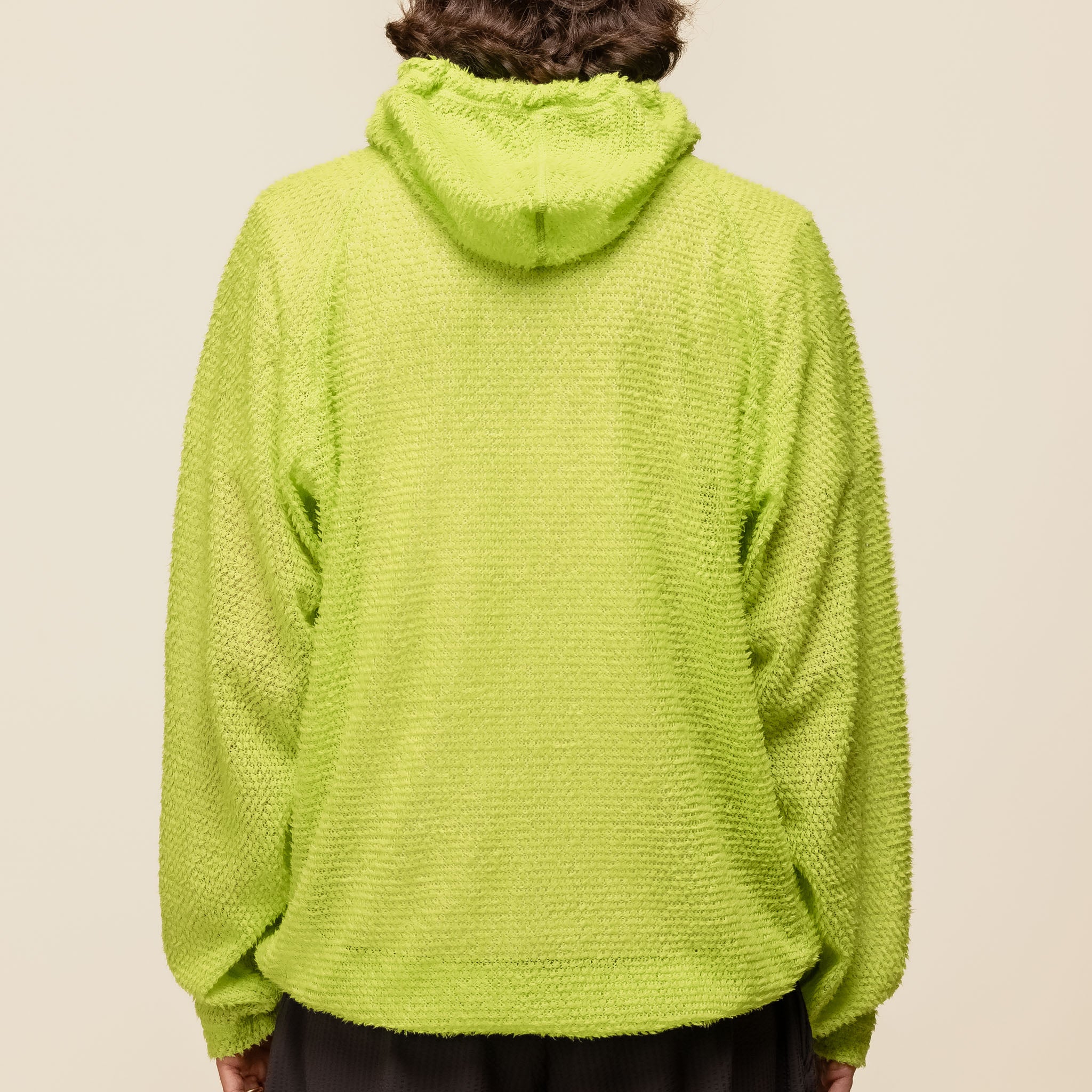 Gnuhr Shag Hoodie Lime Green