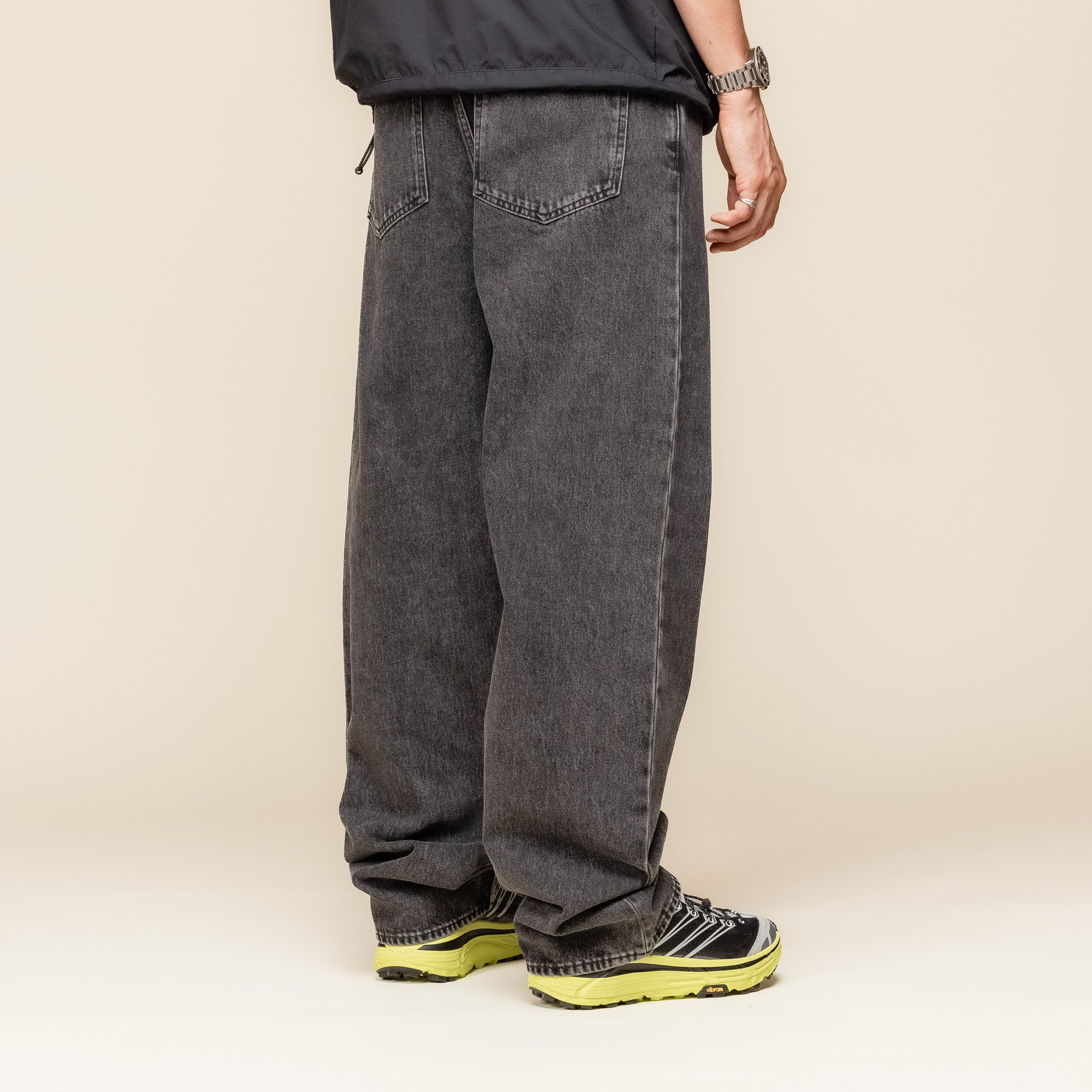 Edwin Jeans - Matrix Wide Pant - Black Matt Wash