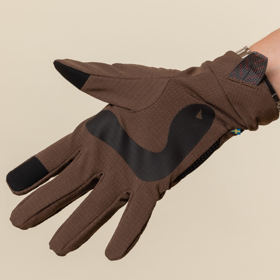 Klättermusen - Vor Gloves - Brown