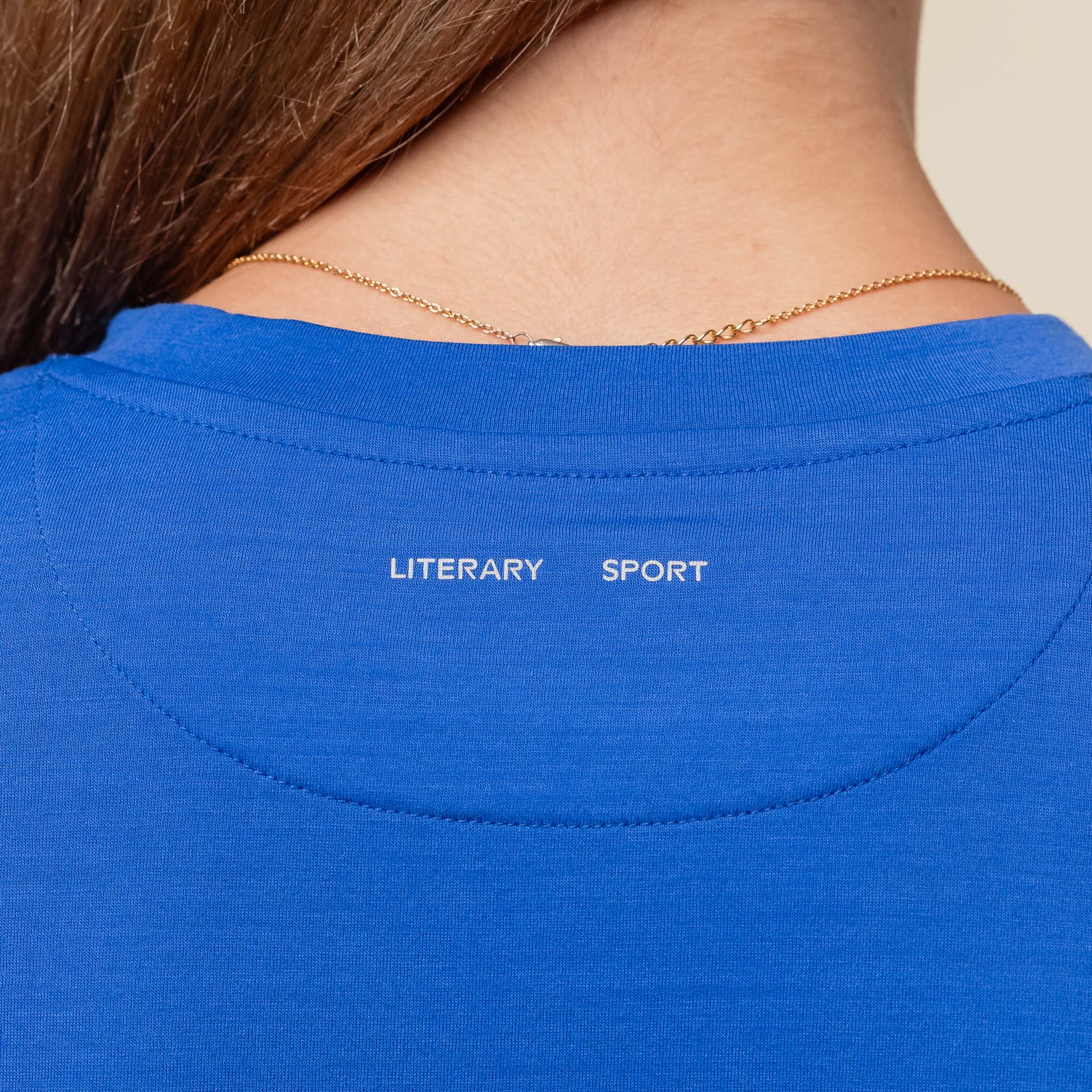 Literary Sport - Joy Longsleeve T-Shirt - Lapis Blue