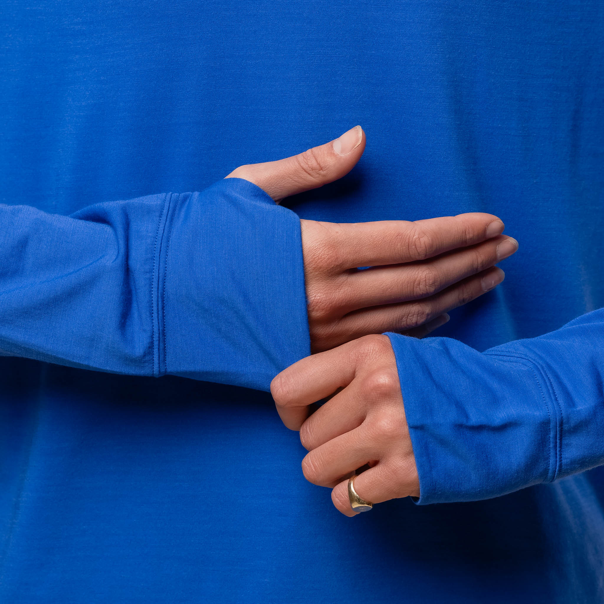 Literary Sport - Joy Longsleeve T-Shirt - Lapis Blue