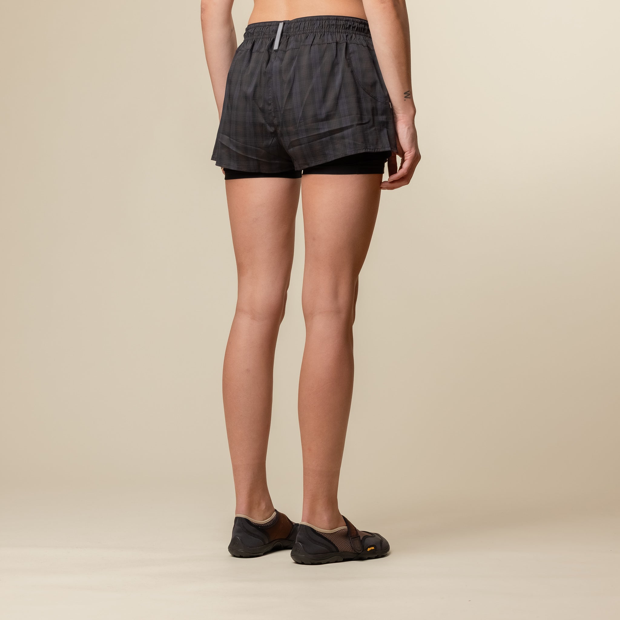 Literary Sport - Joni Run Short - Tartan