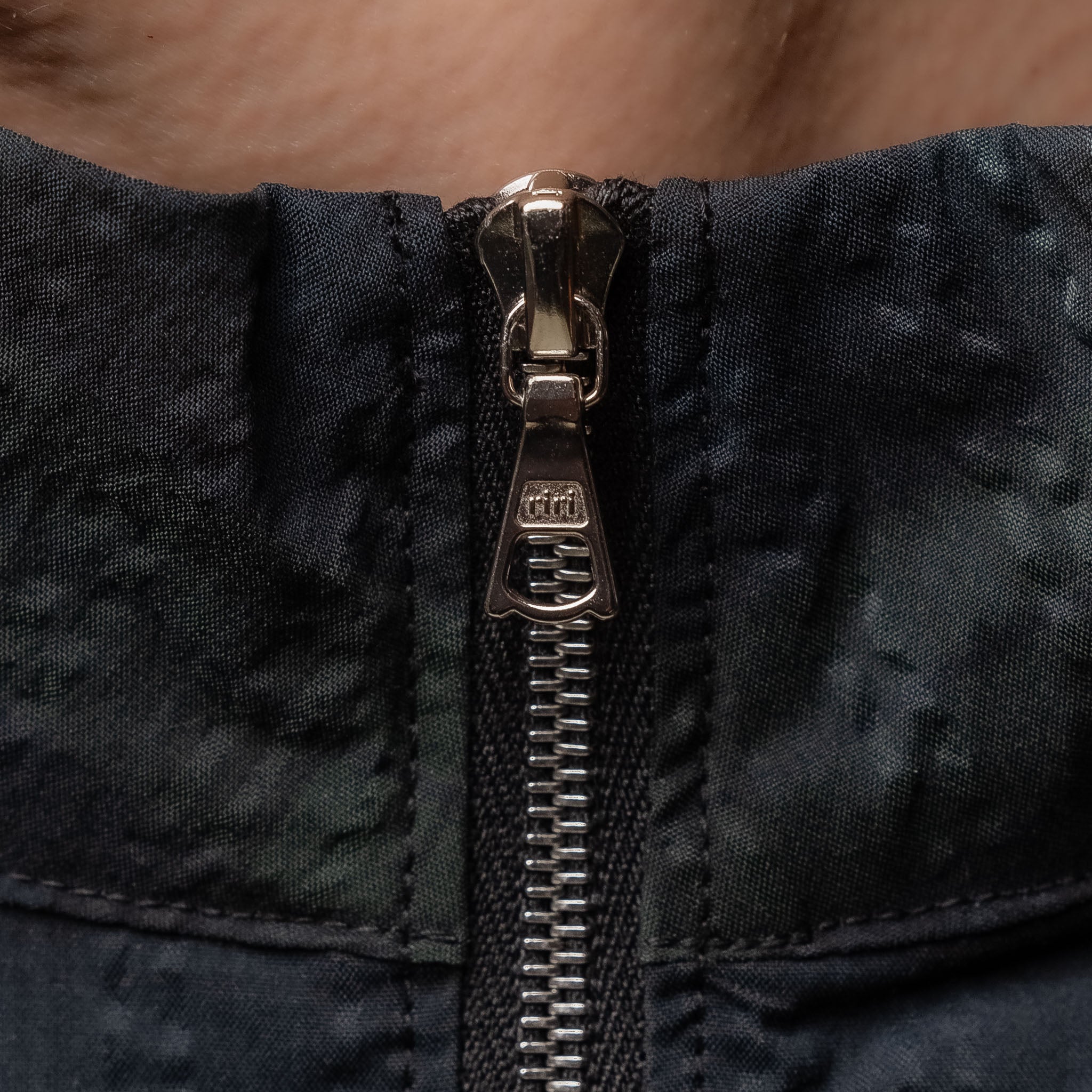Literary Sport - Anton Half Zip - Green Blackwatch Tartan