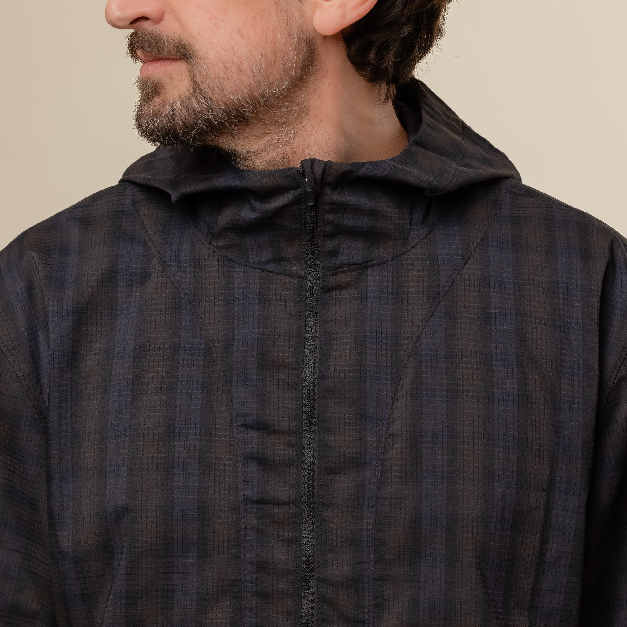 Literary Sport - Ashbery Run Jacket - Brown Tartan