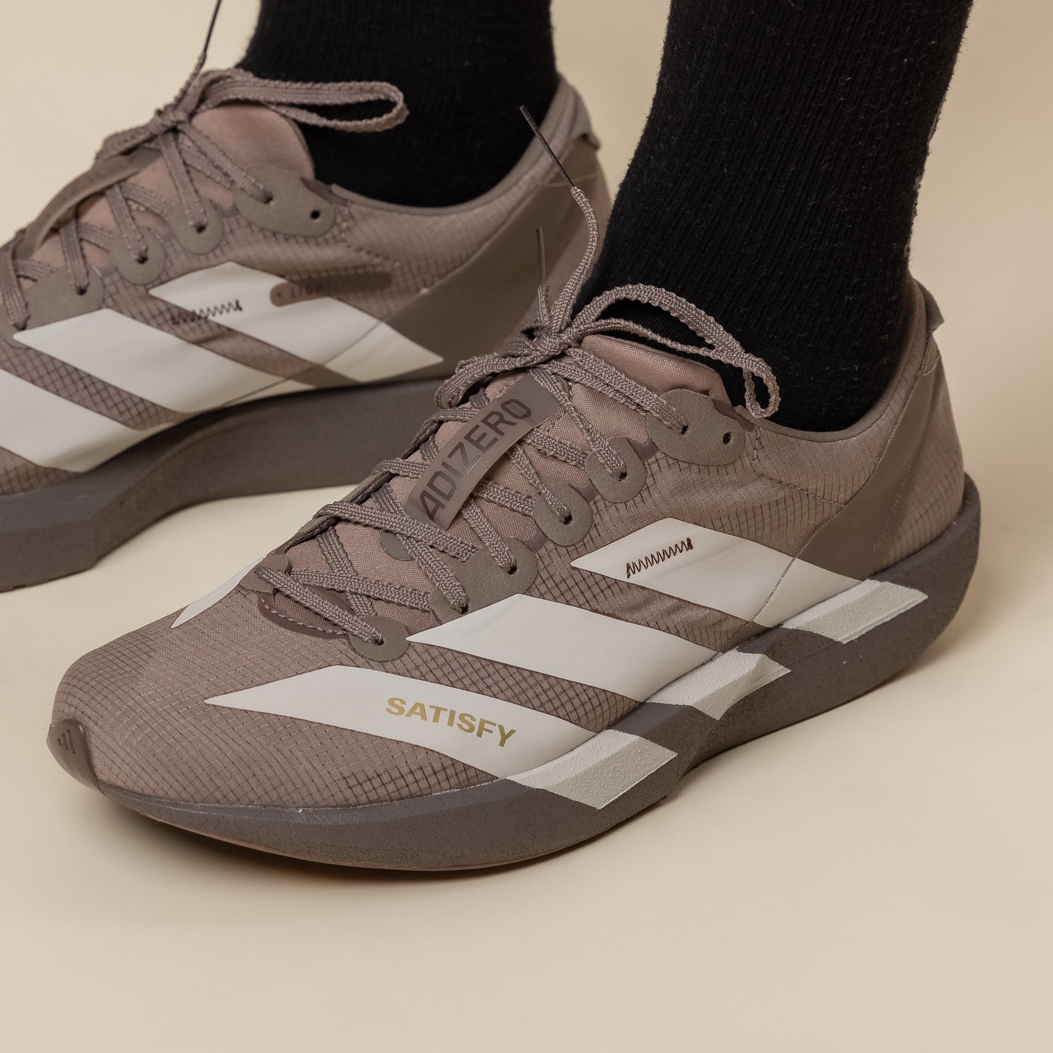 Adidas x Satisfy - Adizero Adios Satisfy - Tech Earth