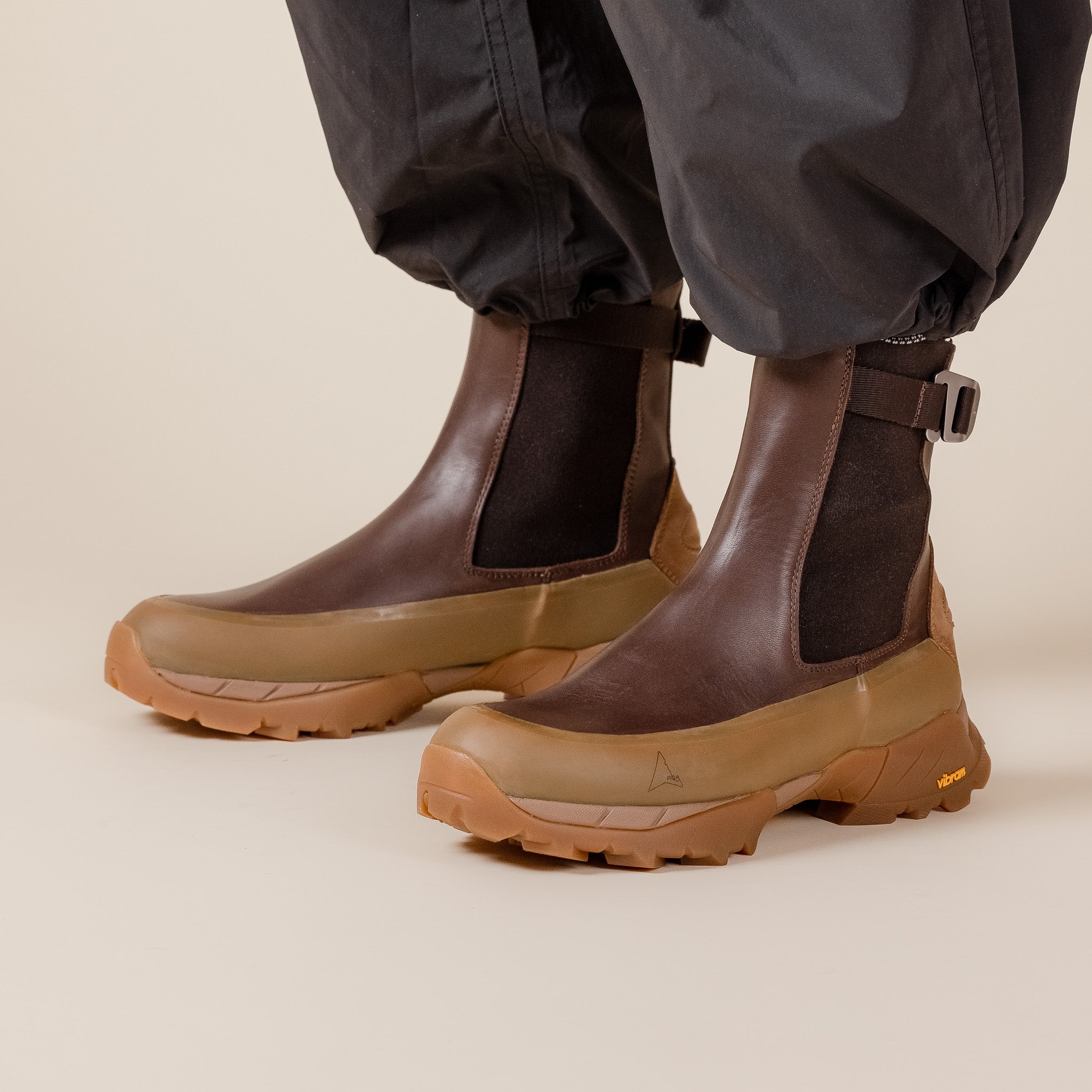 CBLE02-114 Roa Hiking - Chelsea Boots - Brown Gum "roa footwear stockists"
