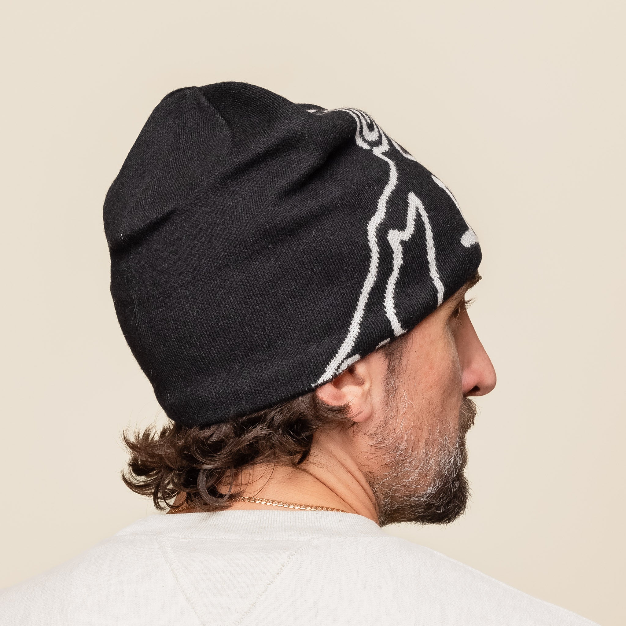 Hiking Patrol - Knit Beanie - Black