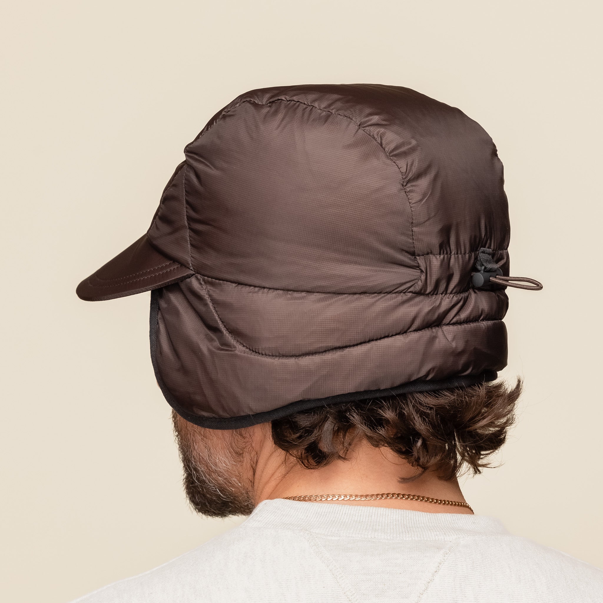 Hiking Patrol - Light Down Hat - Dark Brown