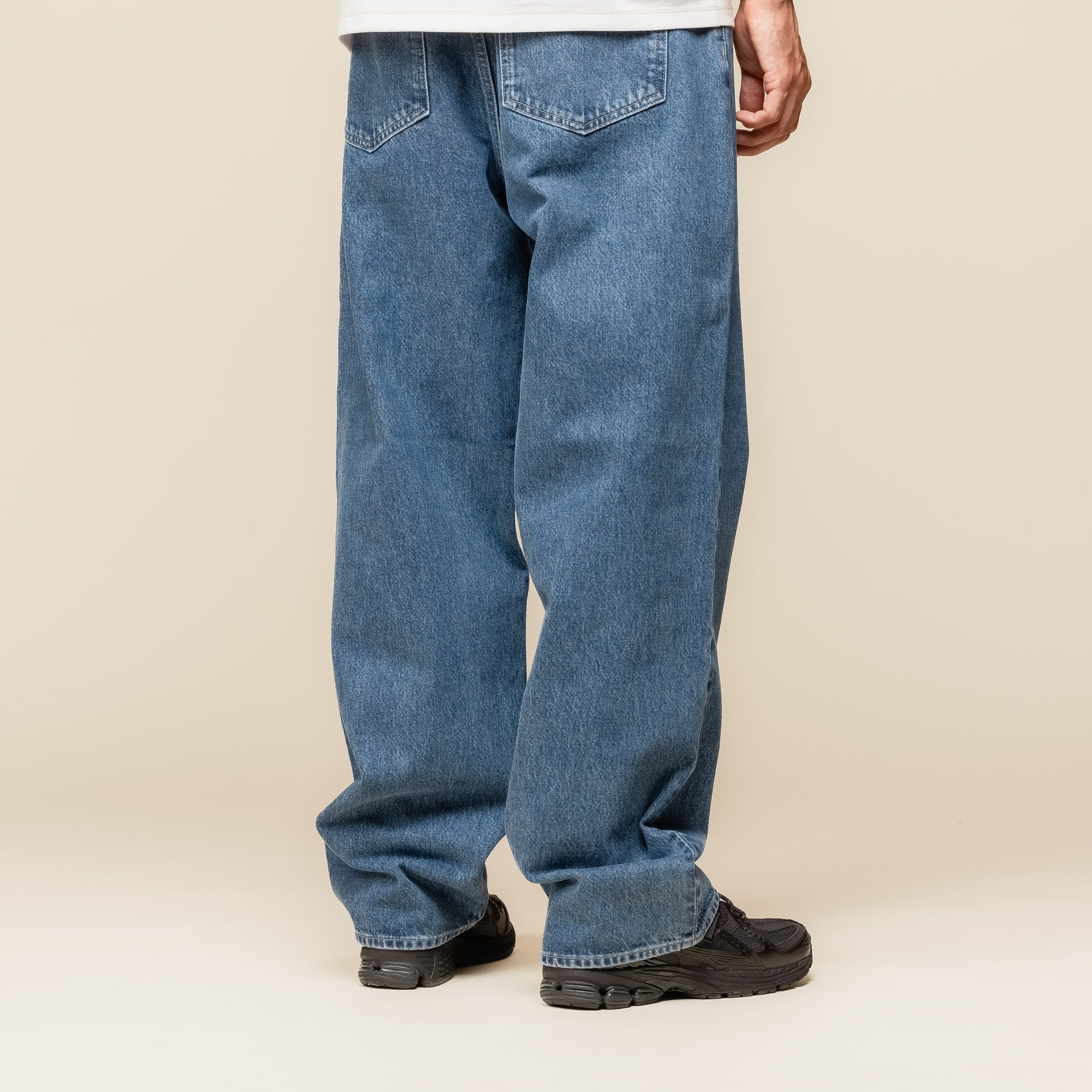 Edwin Jeans - Matrix Wide Pant - Blue Mid Marble Wash