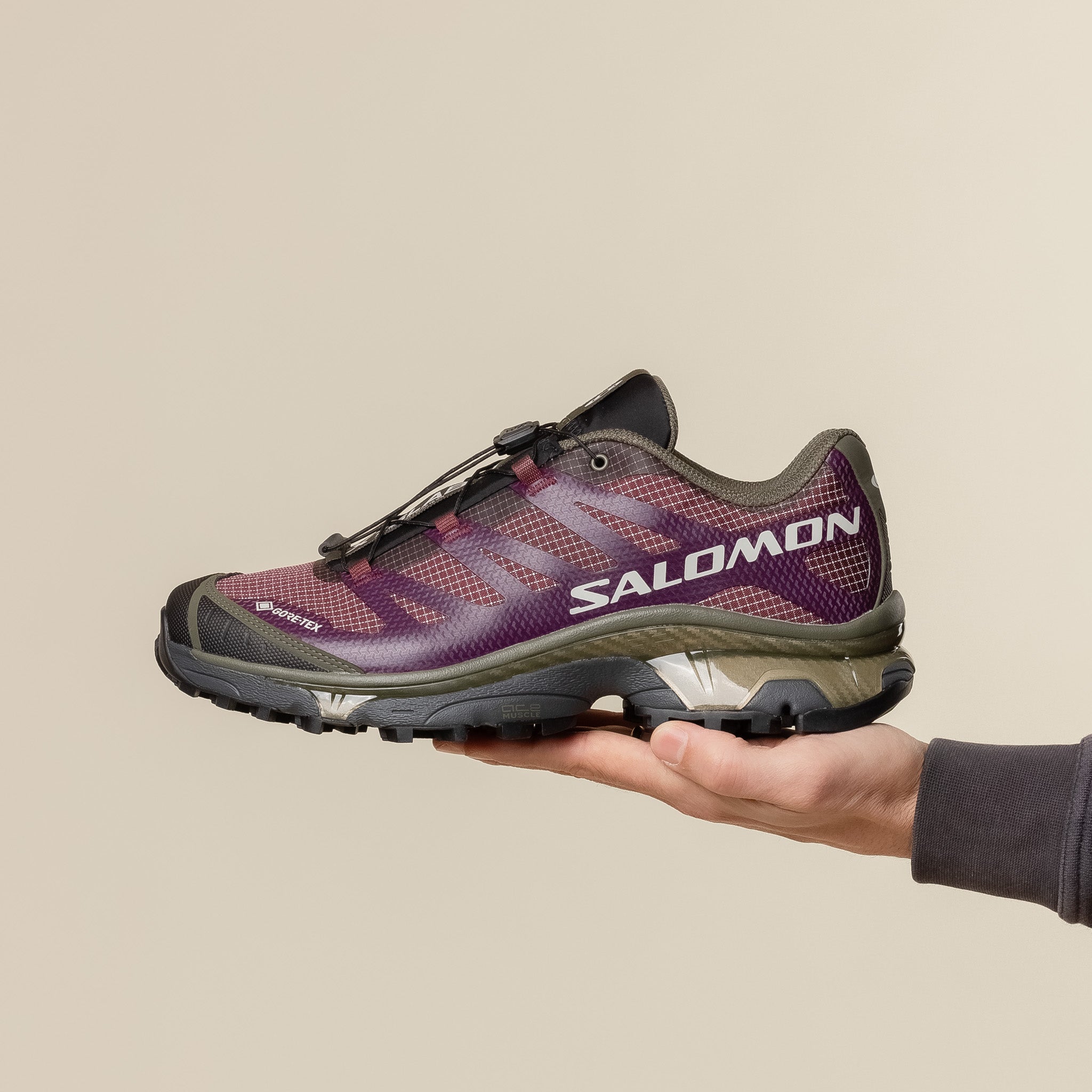 Salomon S-Lab - XT-4 OG Gore-Tex - Maroon Banner / Winter Bloom / Grape Leaf