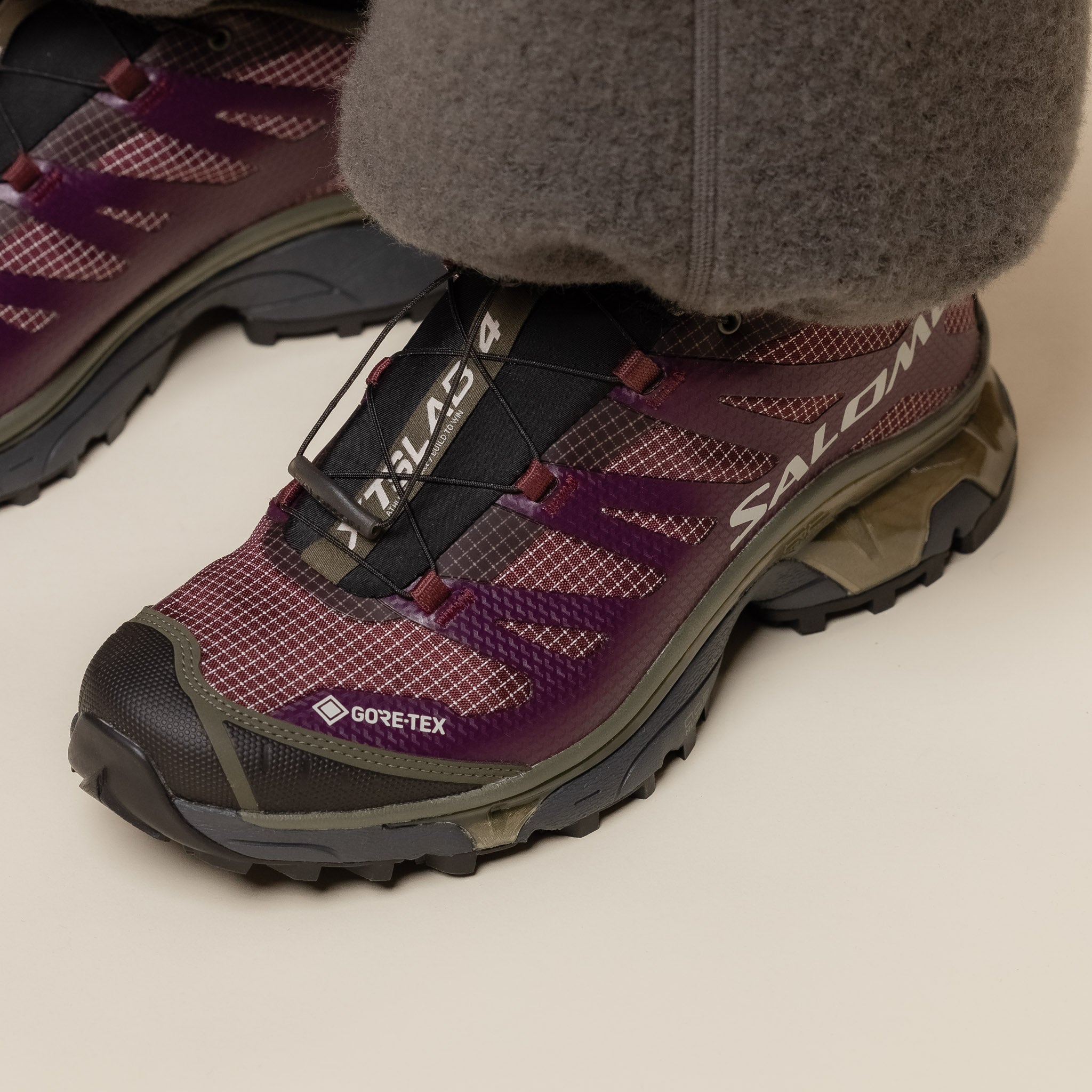 Salomon S-Lab - XT-4 OG Gore-Tex - Maroon Banner / Winter Bloom / Grape Leaf
