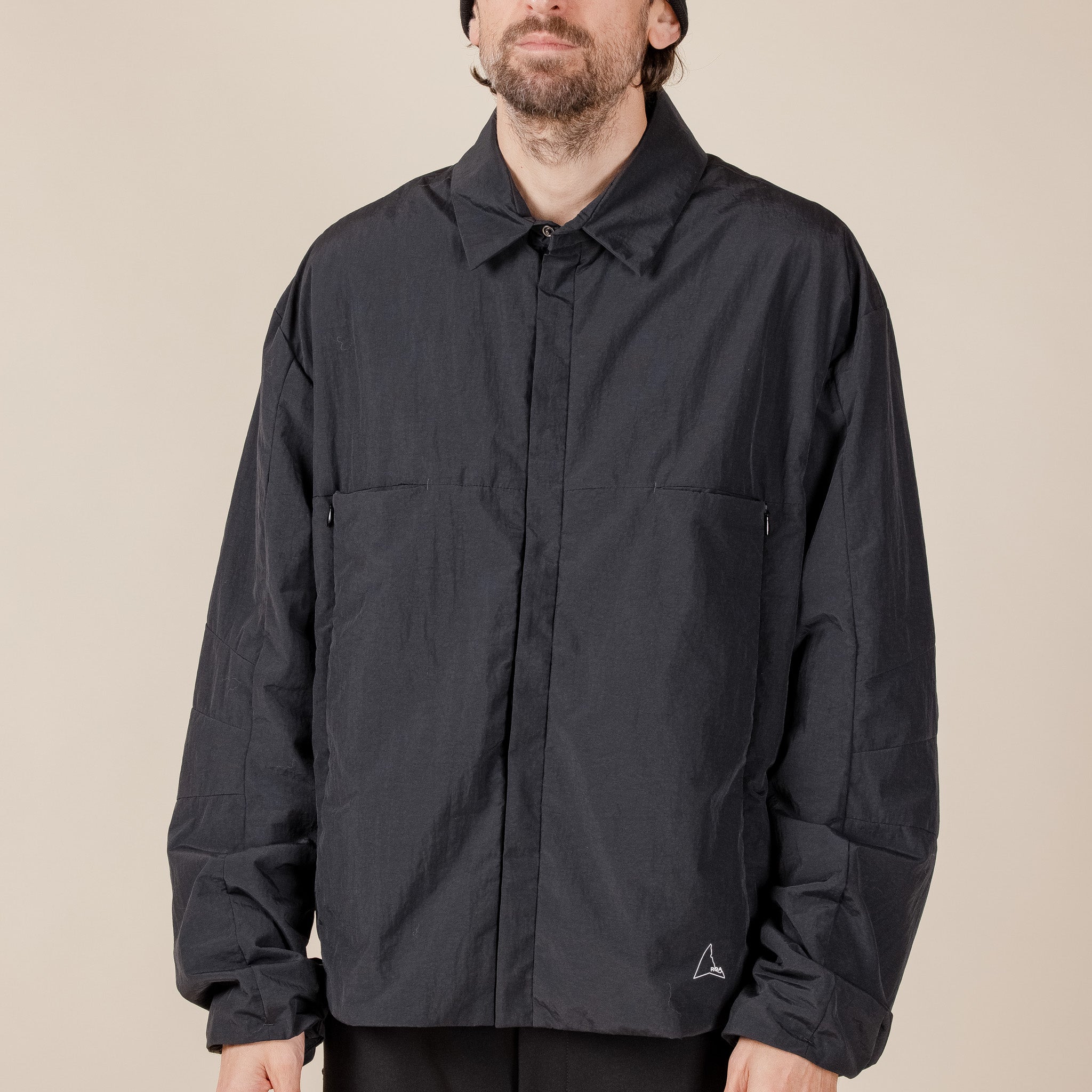 RBMW042FA24 Roa Hiking - Primaloft Padded Overshirt Jacket - Black