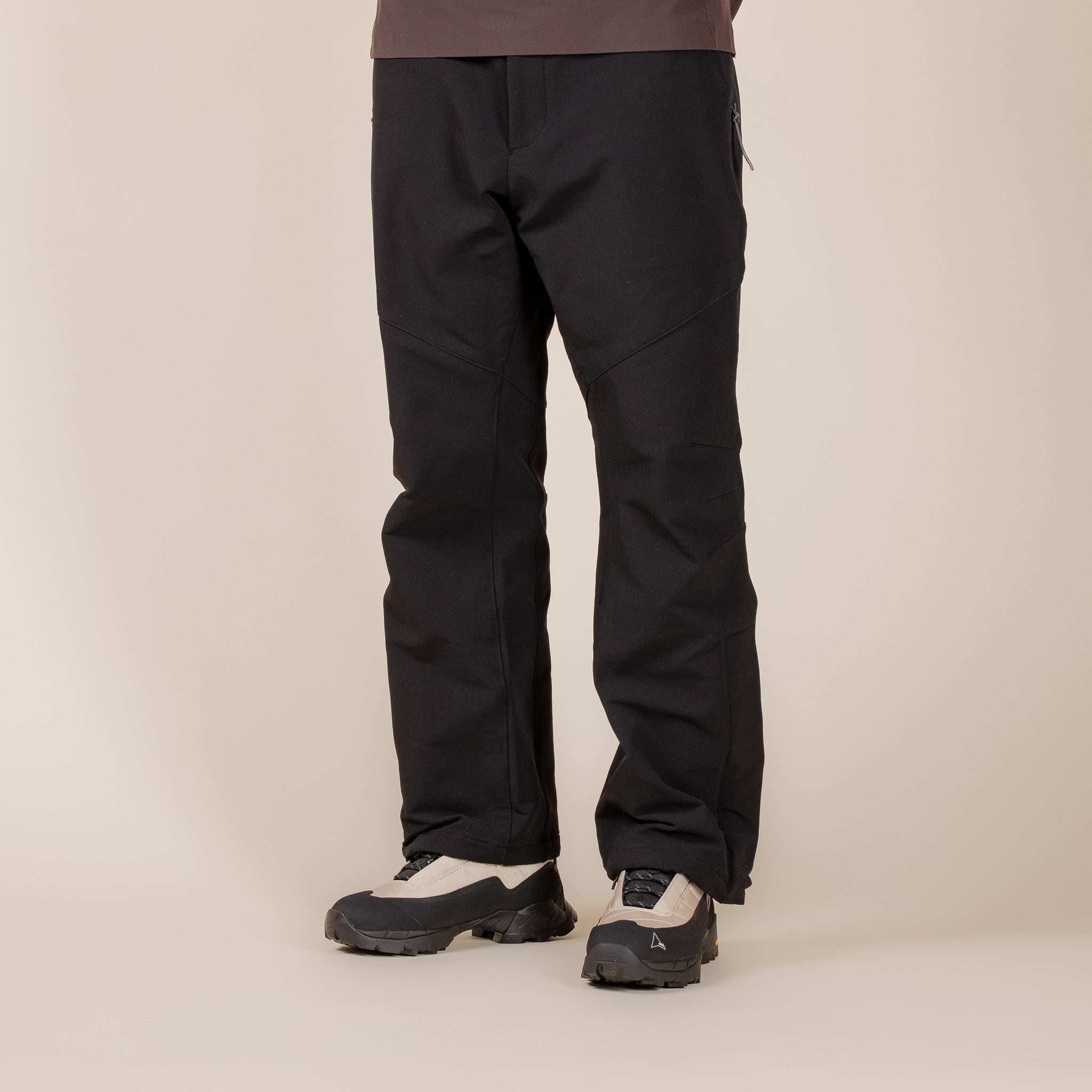 RBMW020FA08 Roa Hiking - Technical Soft Shell Trousers - Black