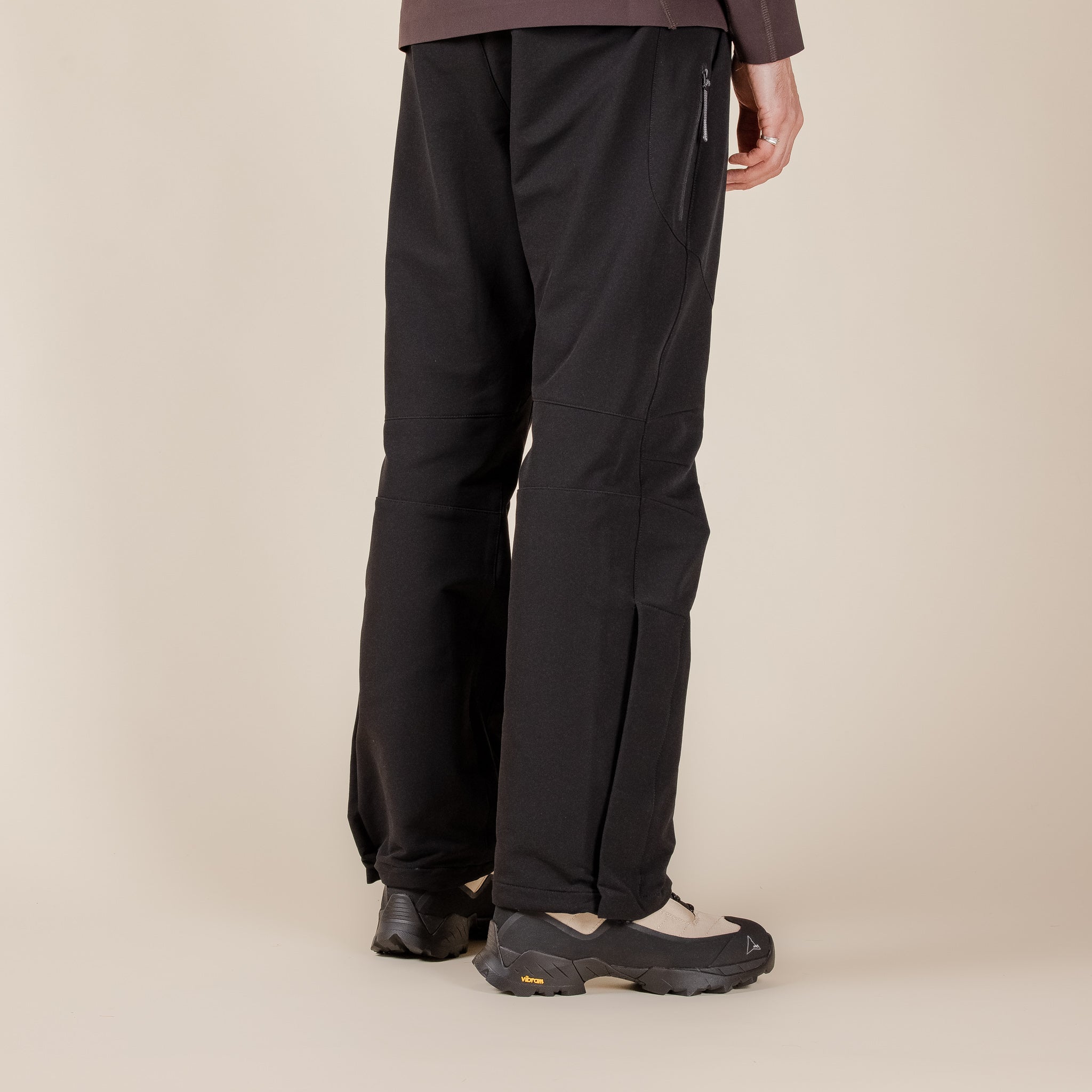 Roa Hiking - Technical Soft Shell Trousers - Black | T.T.O.O