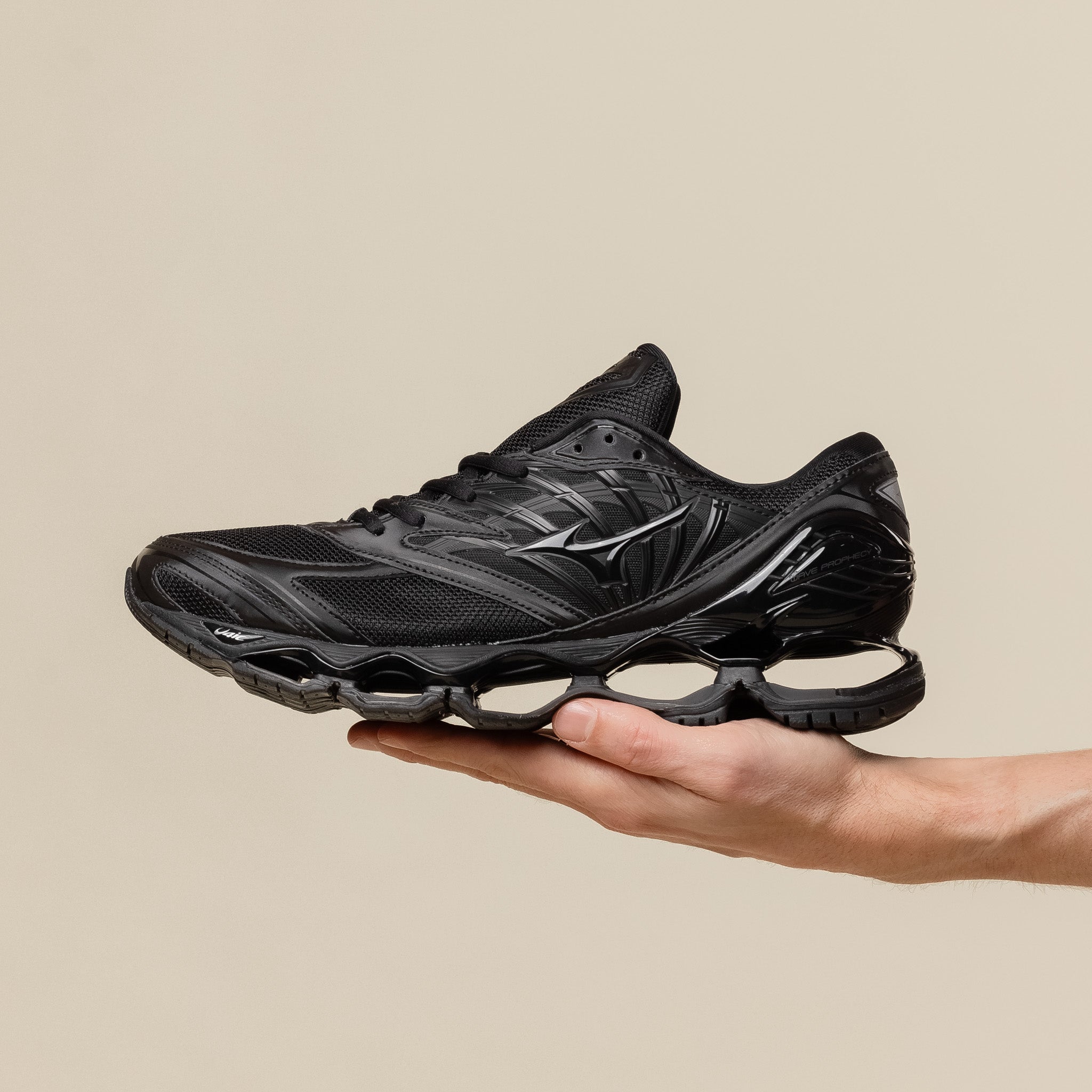 Mizuno - Wave Prophecy LS - Black / Black / Black