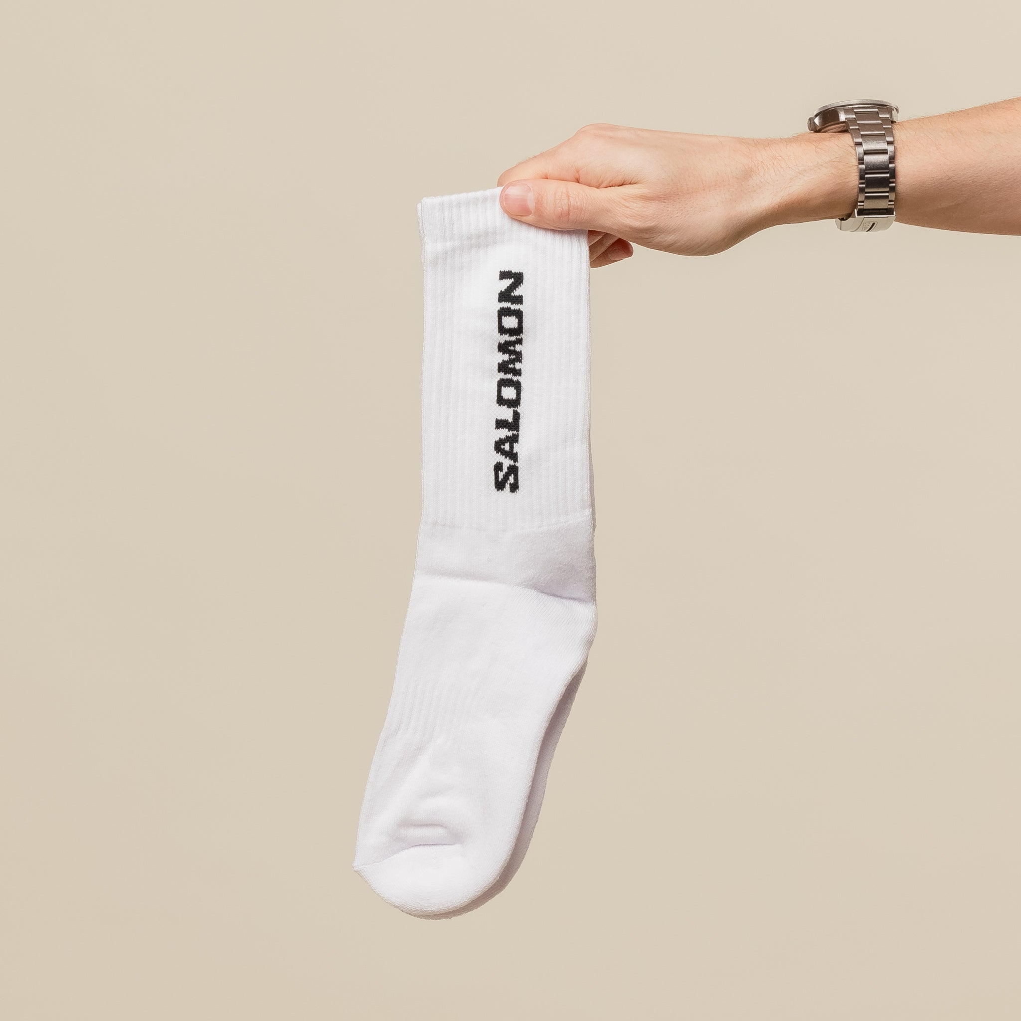 Salomon - Everyday Crew Sock 3 Pack - Black / White / Med Grey