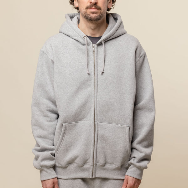 Cease - Standard Zip Hooded Sweatshirt - Heather Grey | T.T.O.O