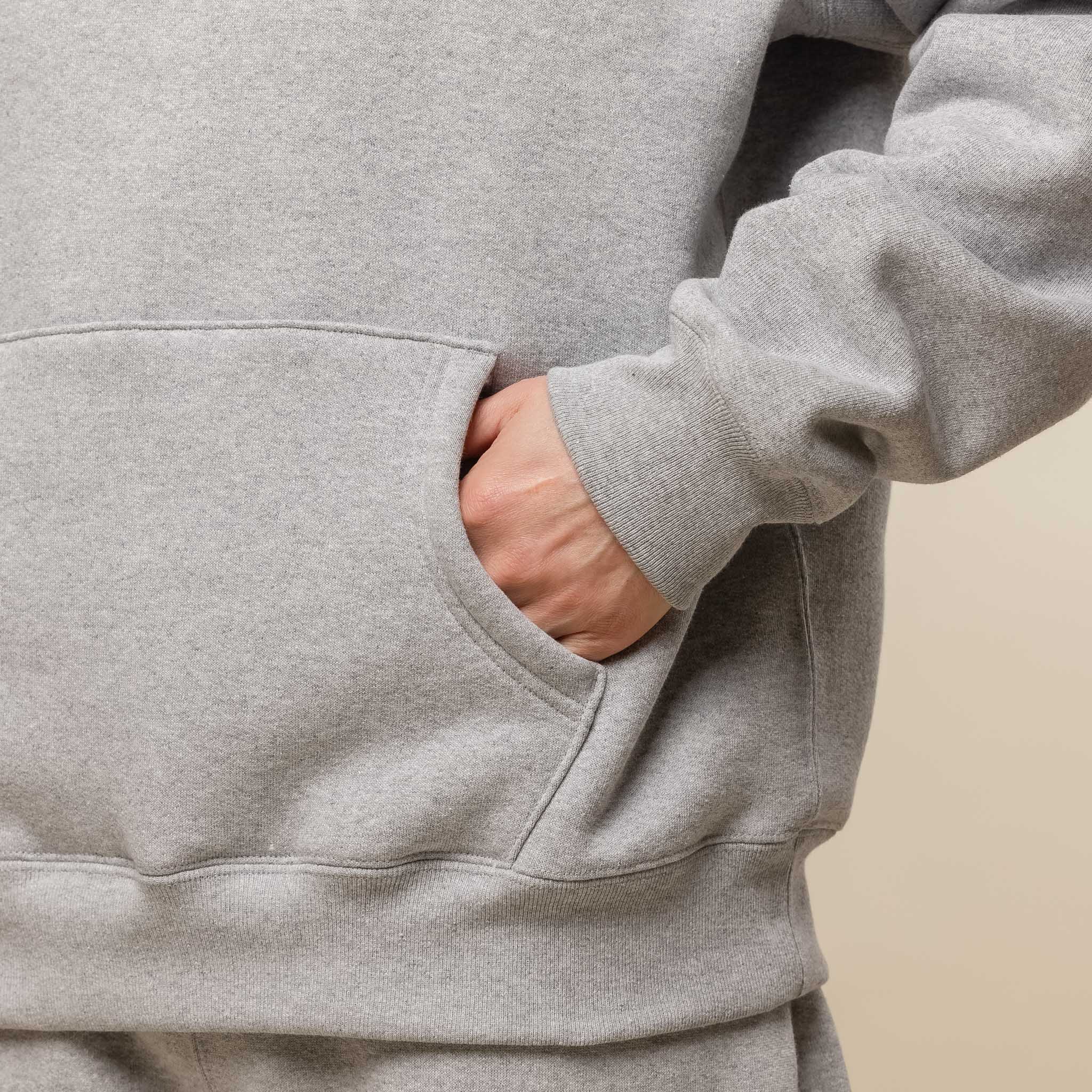 Cease - Standard Pullover Hooded Sweatshirt - Heather Grey