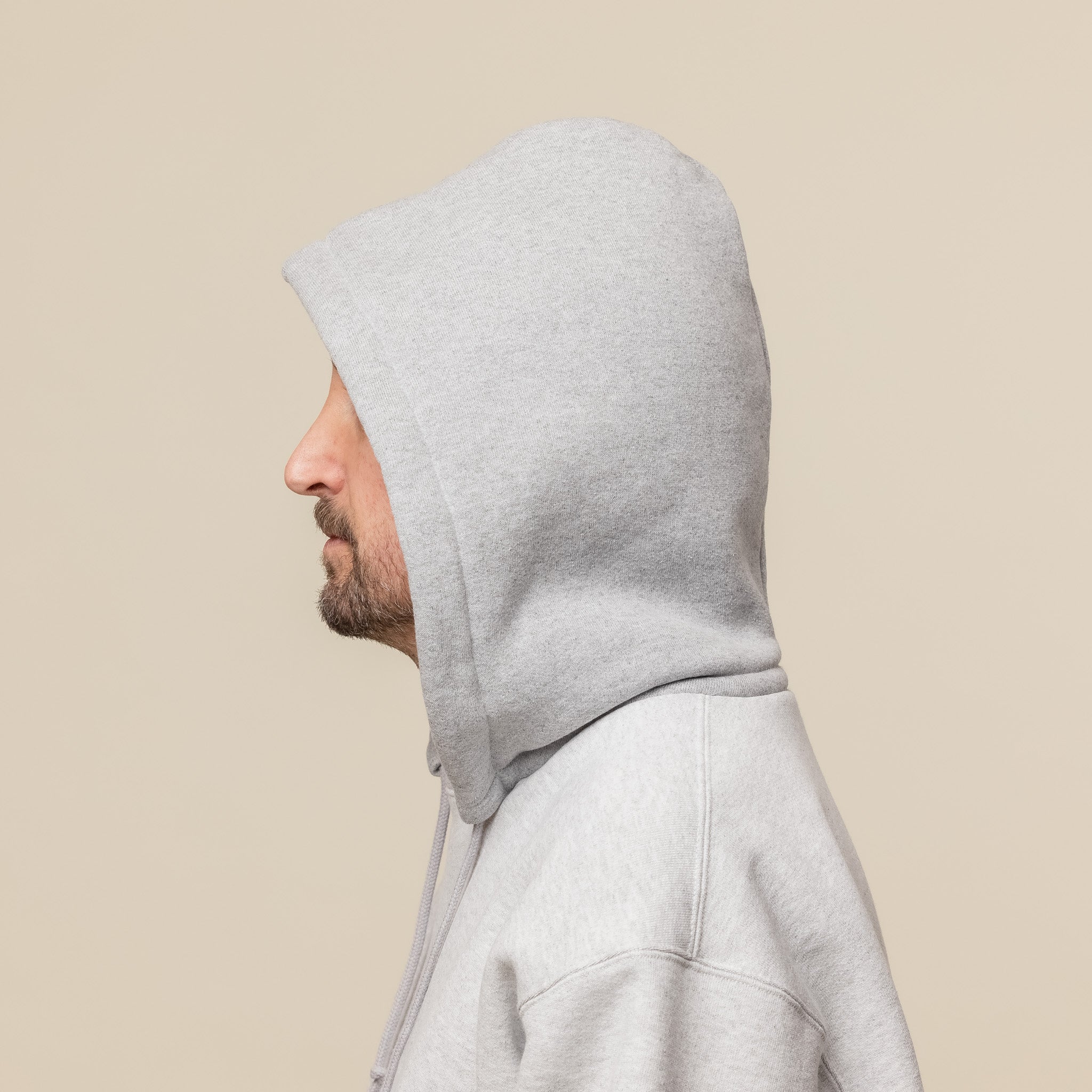 Cease - After Hood Sweatshirt - Ash Grey / Heather Grey