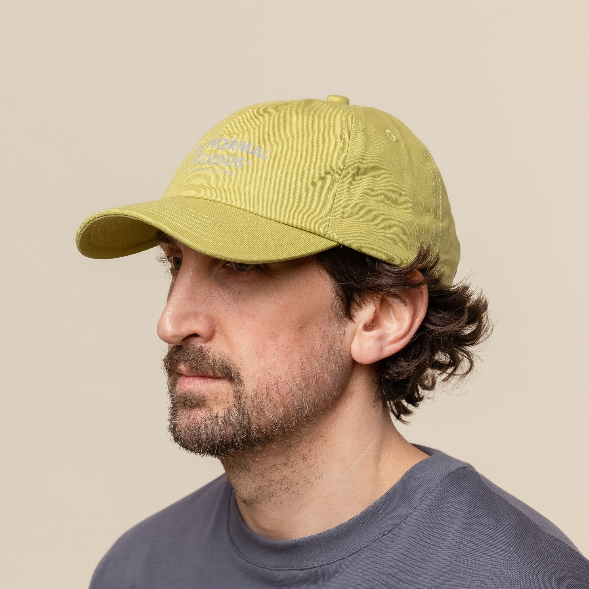 Pas Normal Studios - Off-Race Cotton Cap - Moss Green