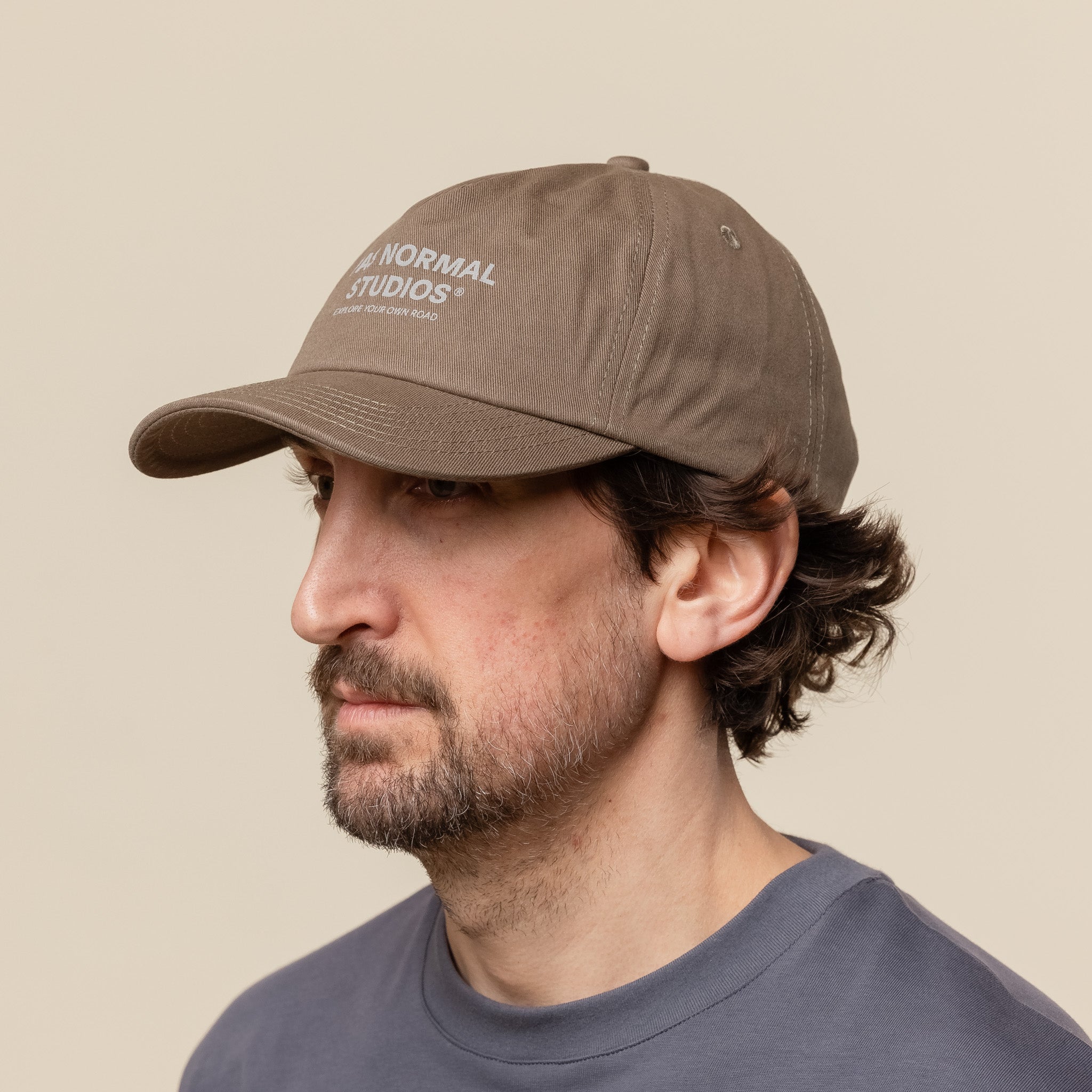 Pas Normal Studios - Off-Race Cotton Cap - Mud