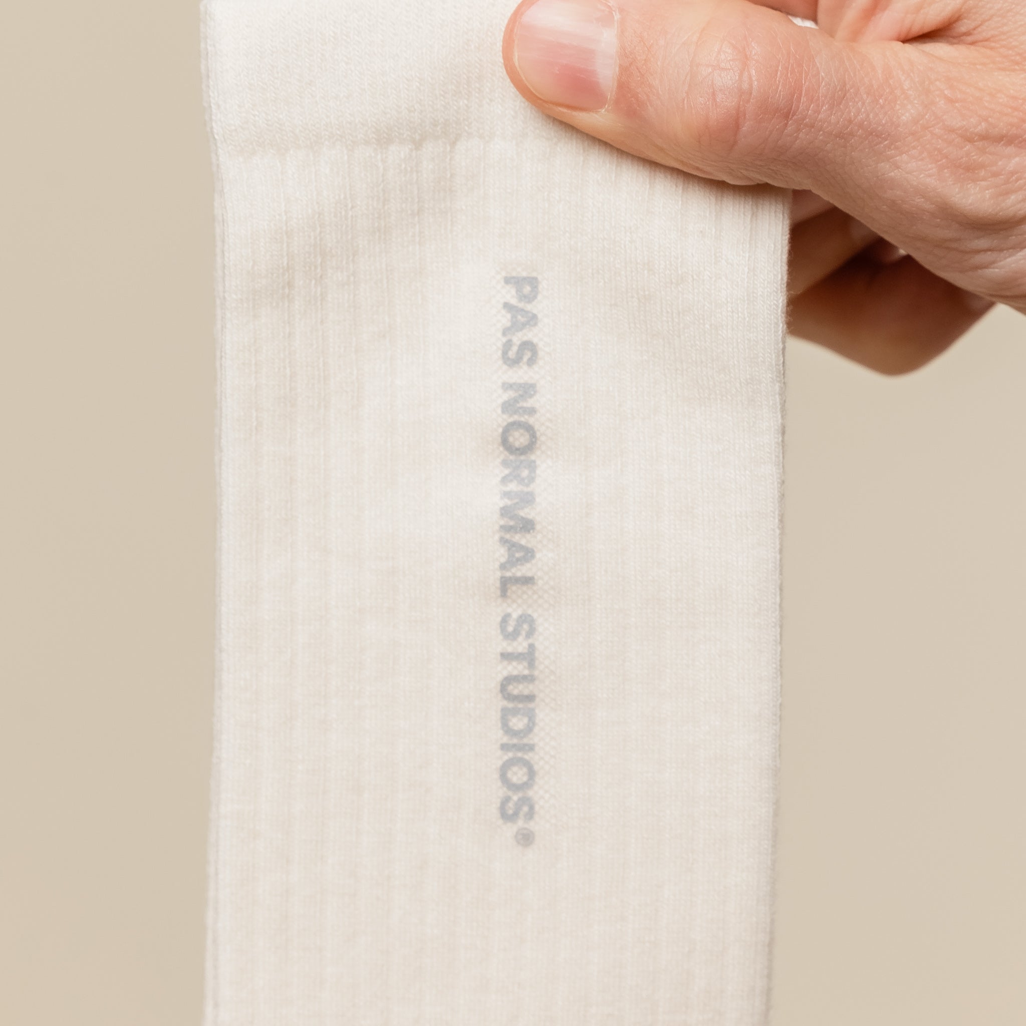 Pas Normal Studios - Off-Race Socks - Off White