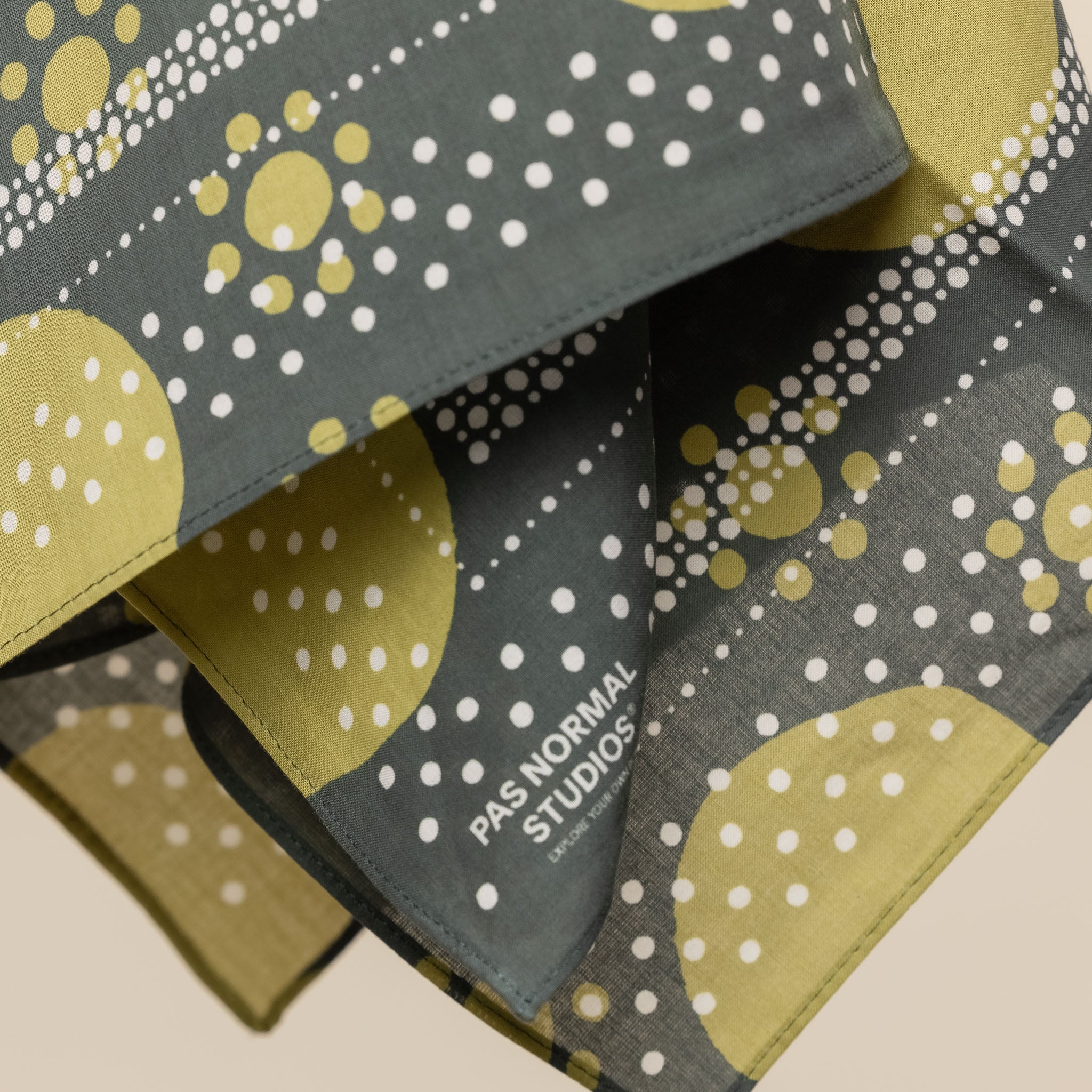 Pas Normal Studios - Off-Race Bandana - Moss Green