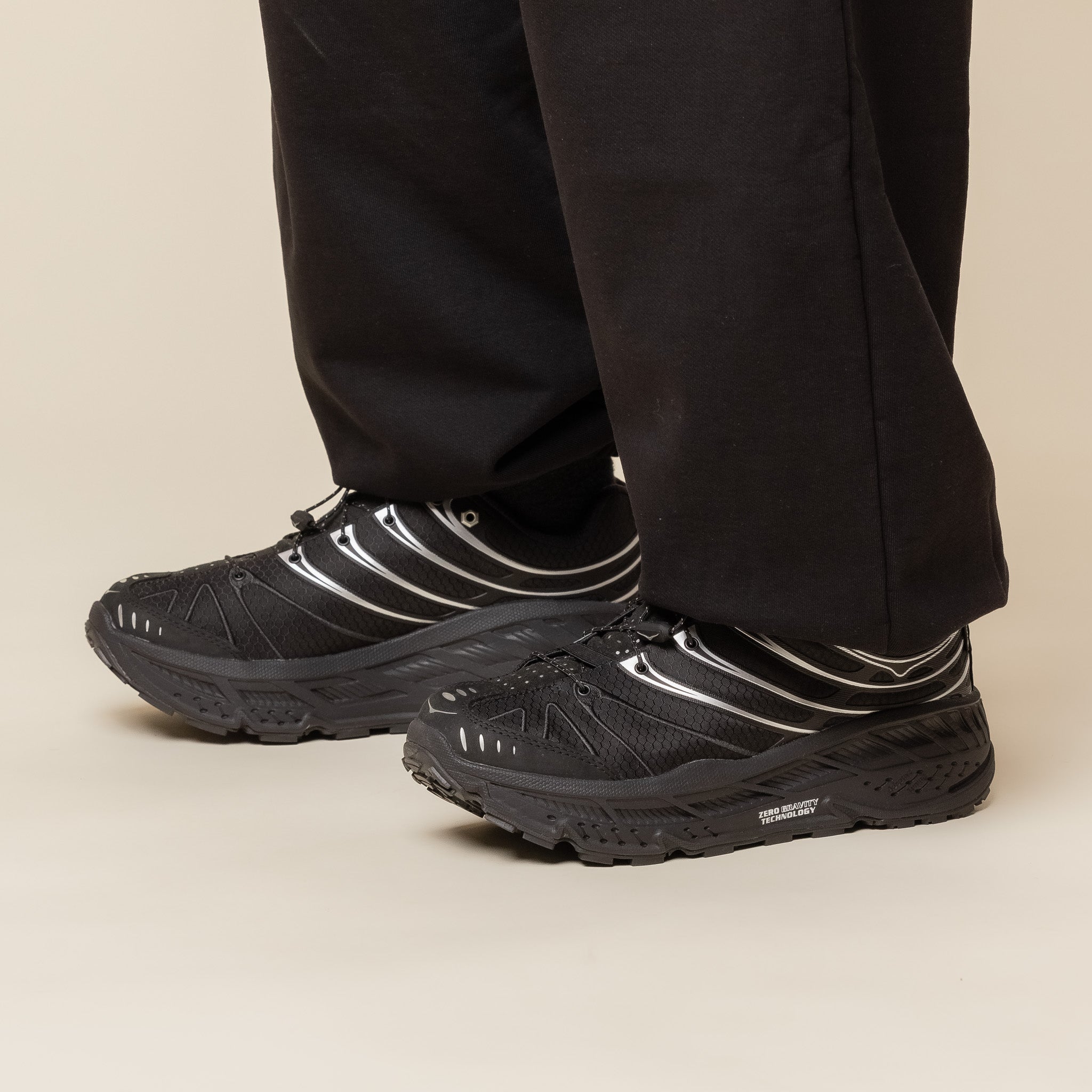 HOKA - Stinson Evo Gore-Tex - Black / Silver