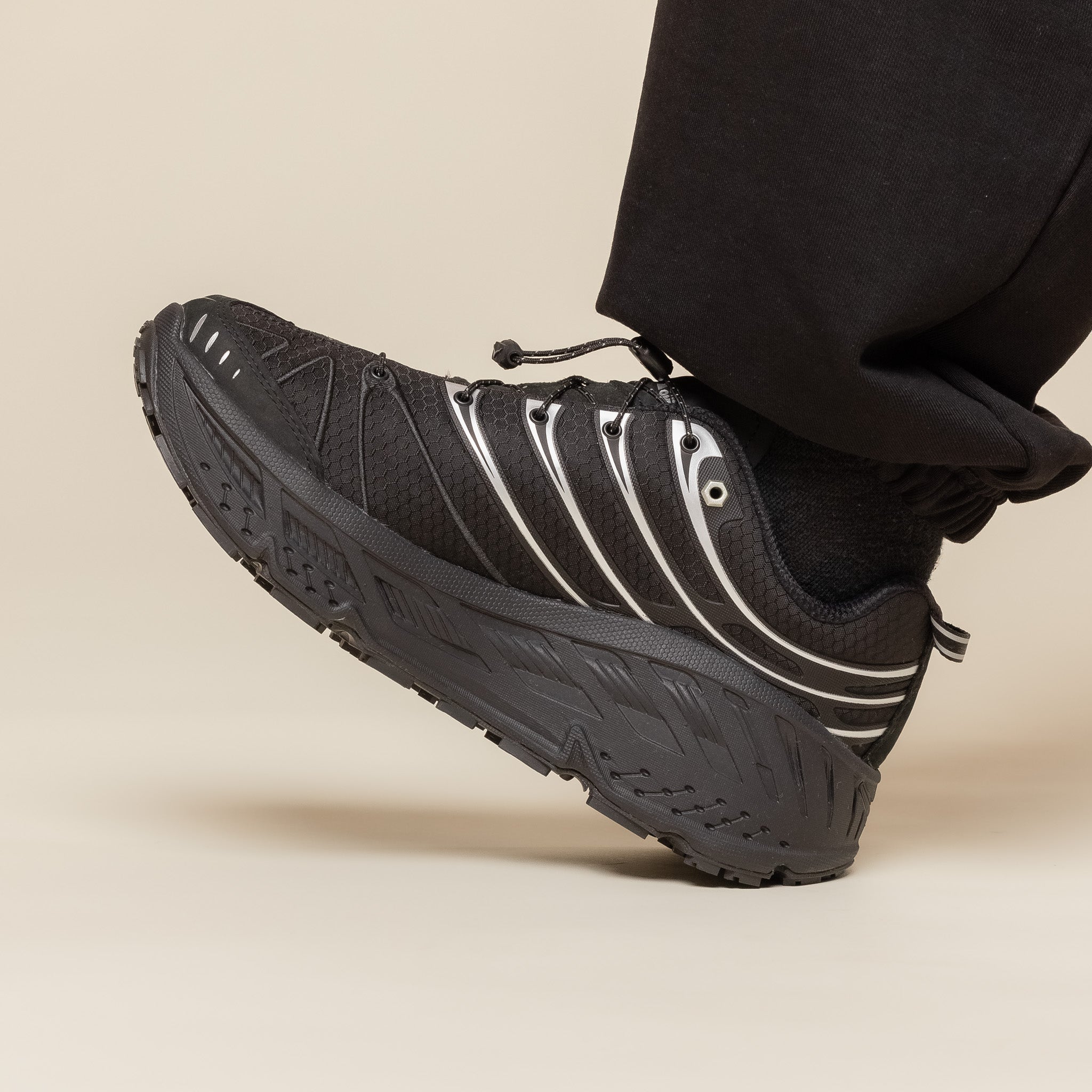 HOKA - Stinson Evo Gore-Tex - Black / Silver