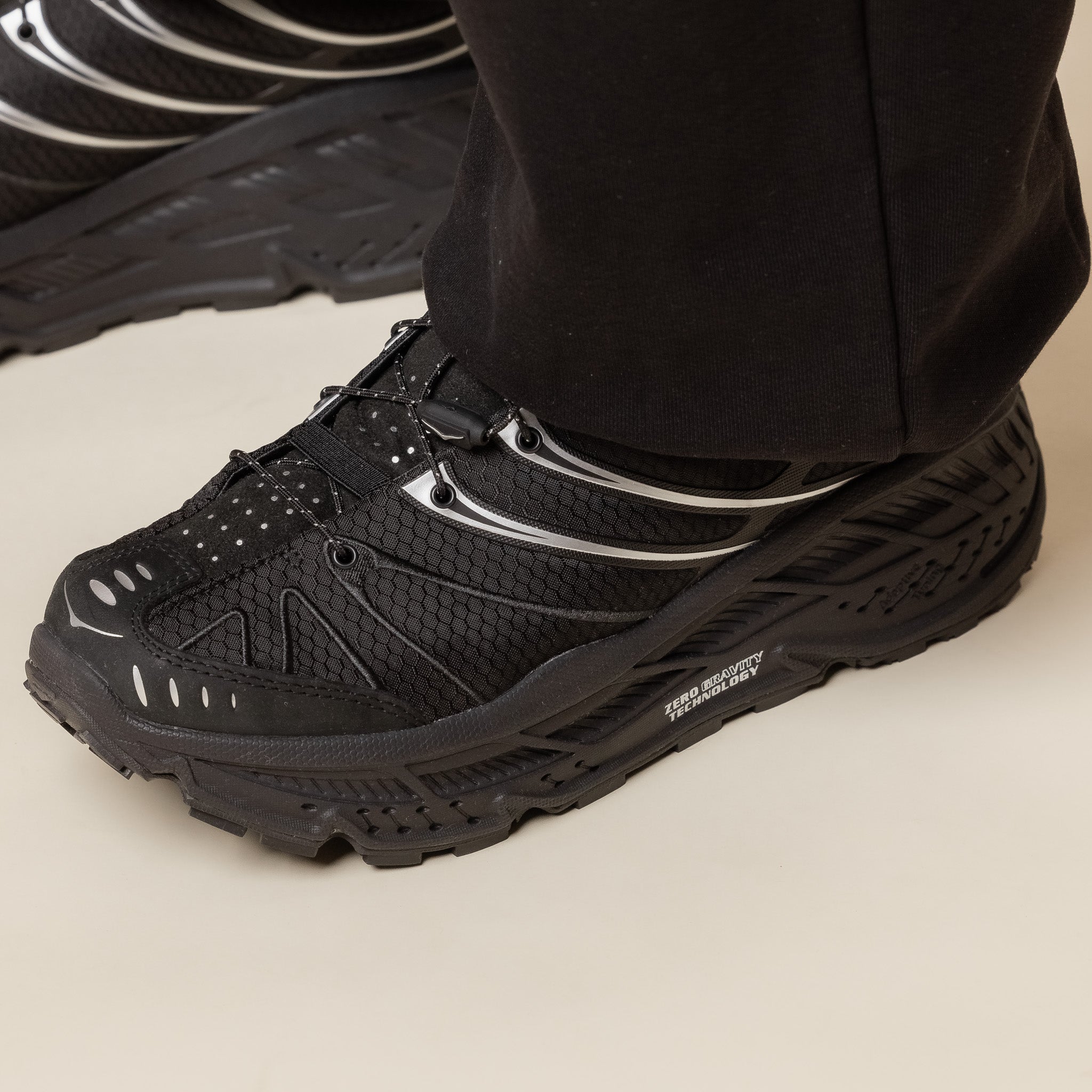 HOKA - Stinson Evo Gore-Tex - Black / Silver