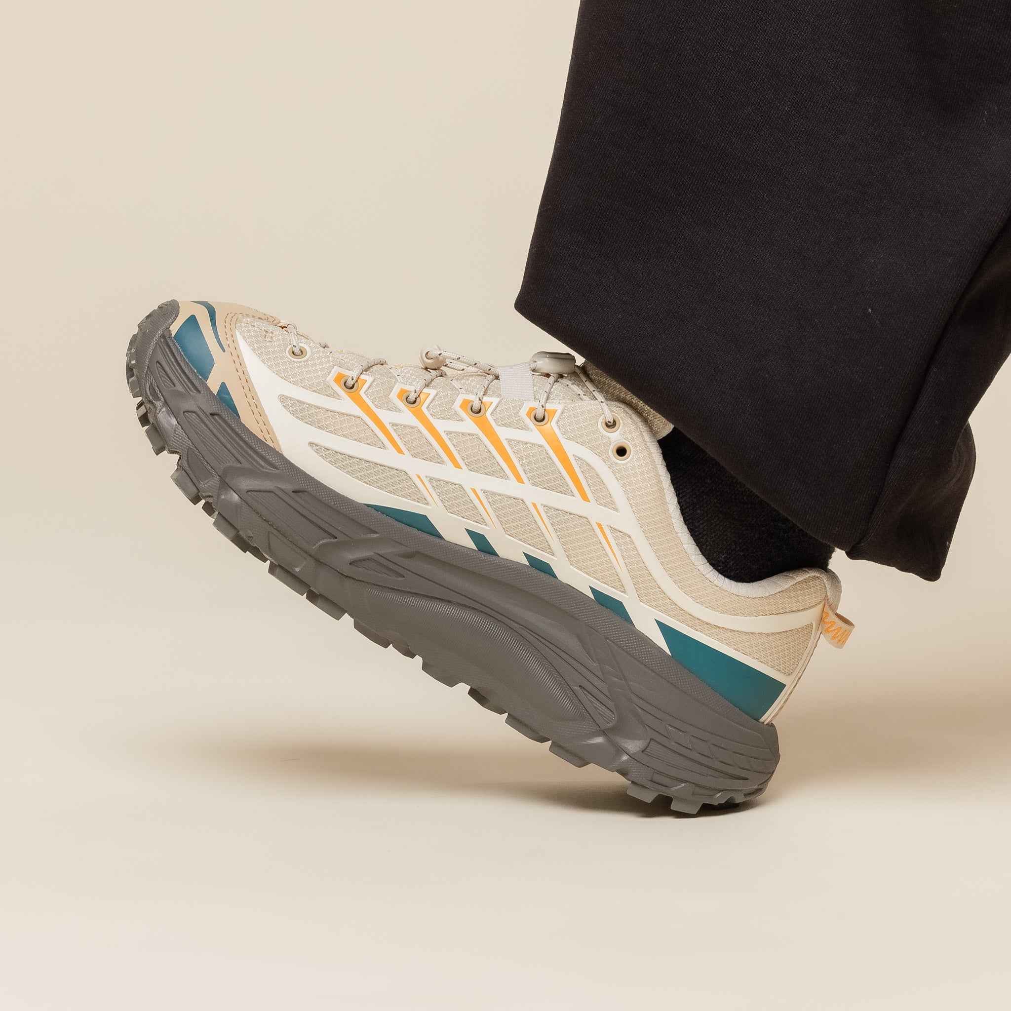 HOKA - Mafate Three2 Wordmark - Cream / Khaki