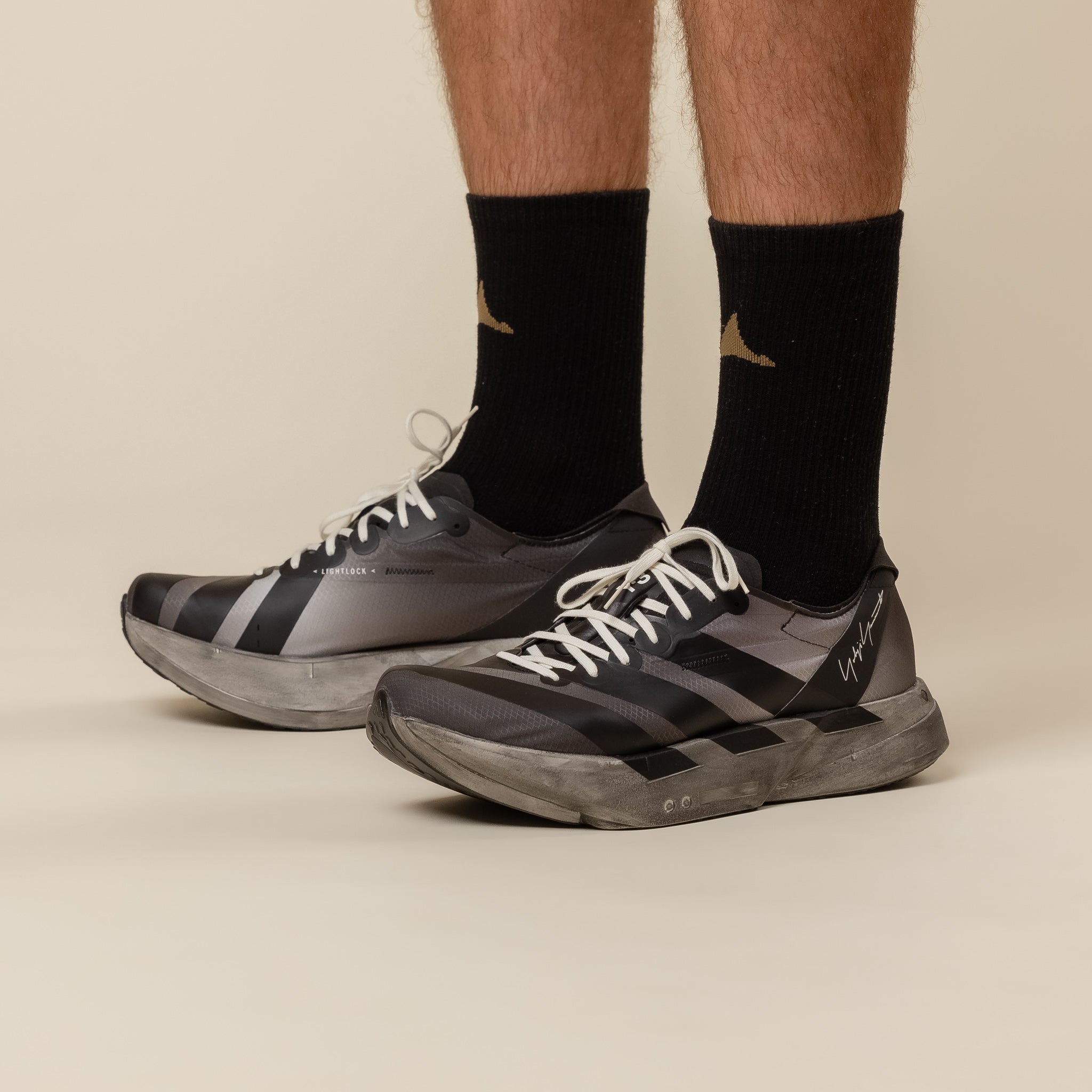 Adidas - Y-3 ADIOS PRO 4 - Black / Off White / Grey Five