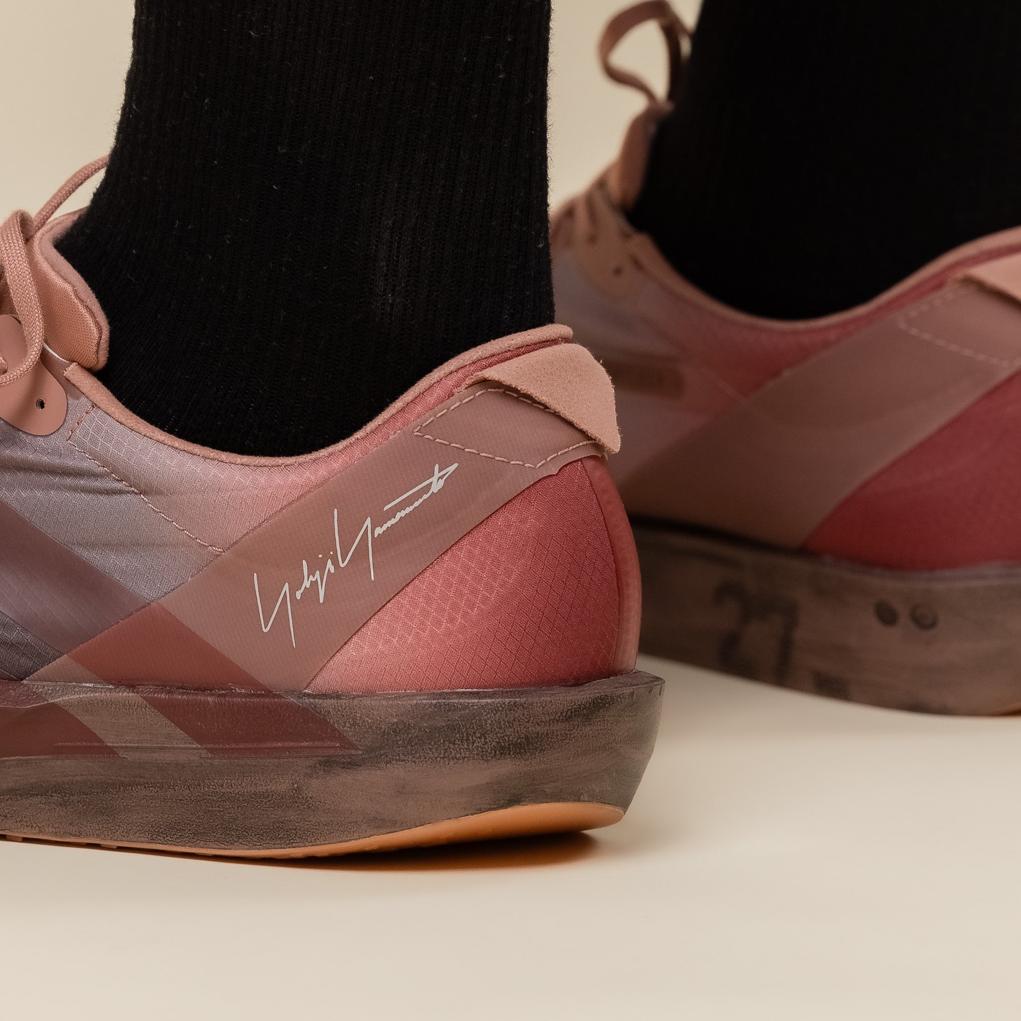 Adidas - Y-3 ADIOS 9 - Warm Clay / Night Red / Active Maroon