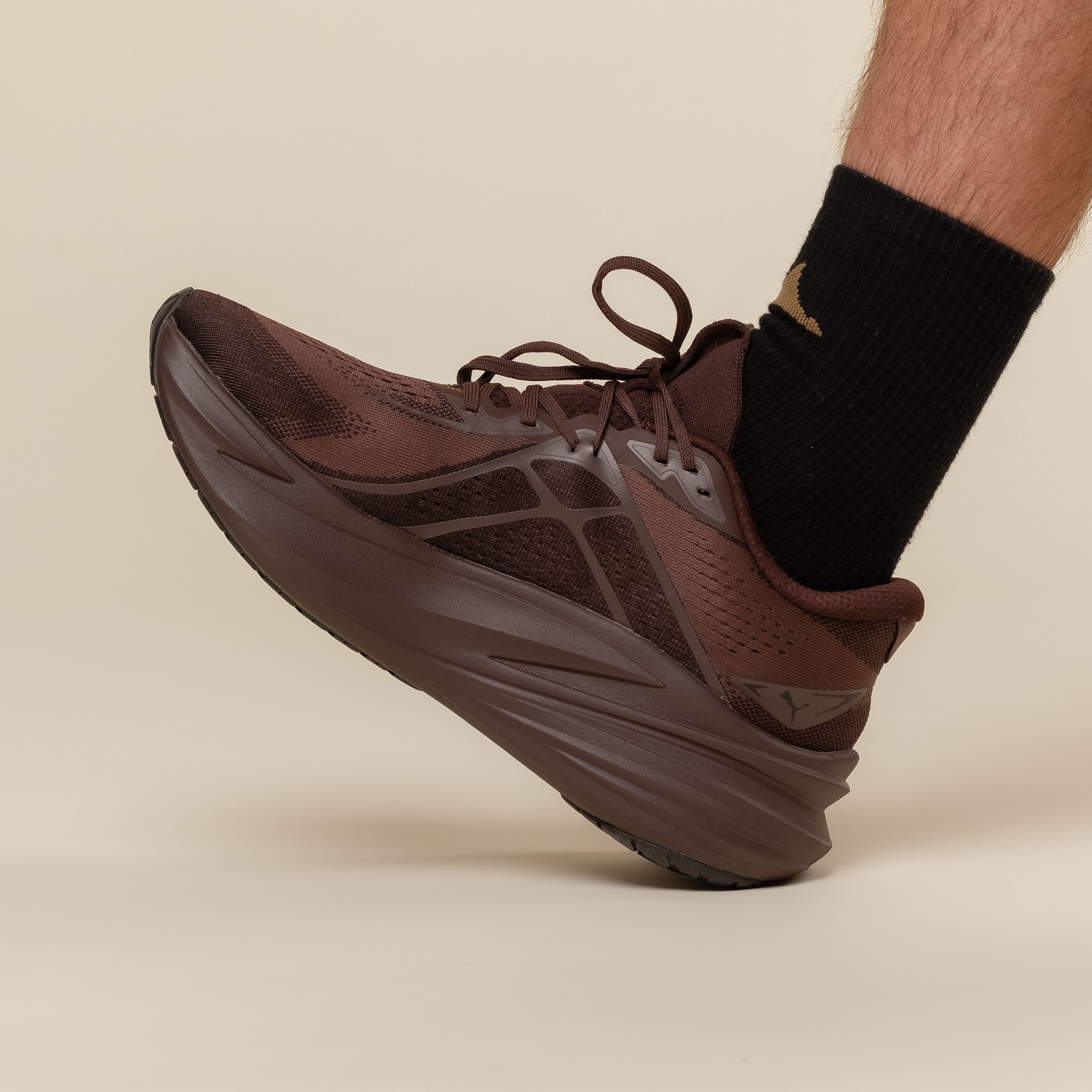 Puma - MagMax NITRO™ 2 Running Shoes - Chocolate Fondue/Puma Black