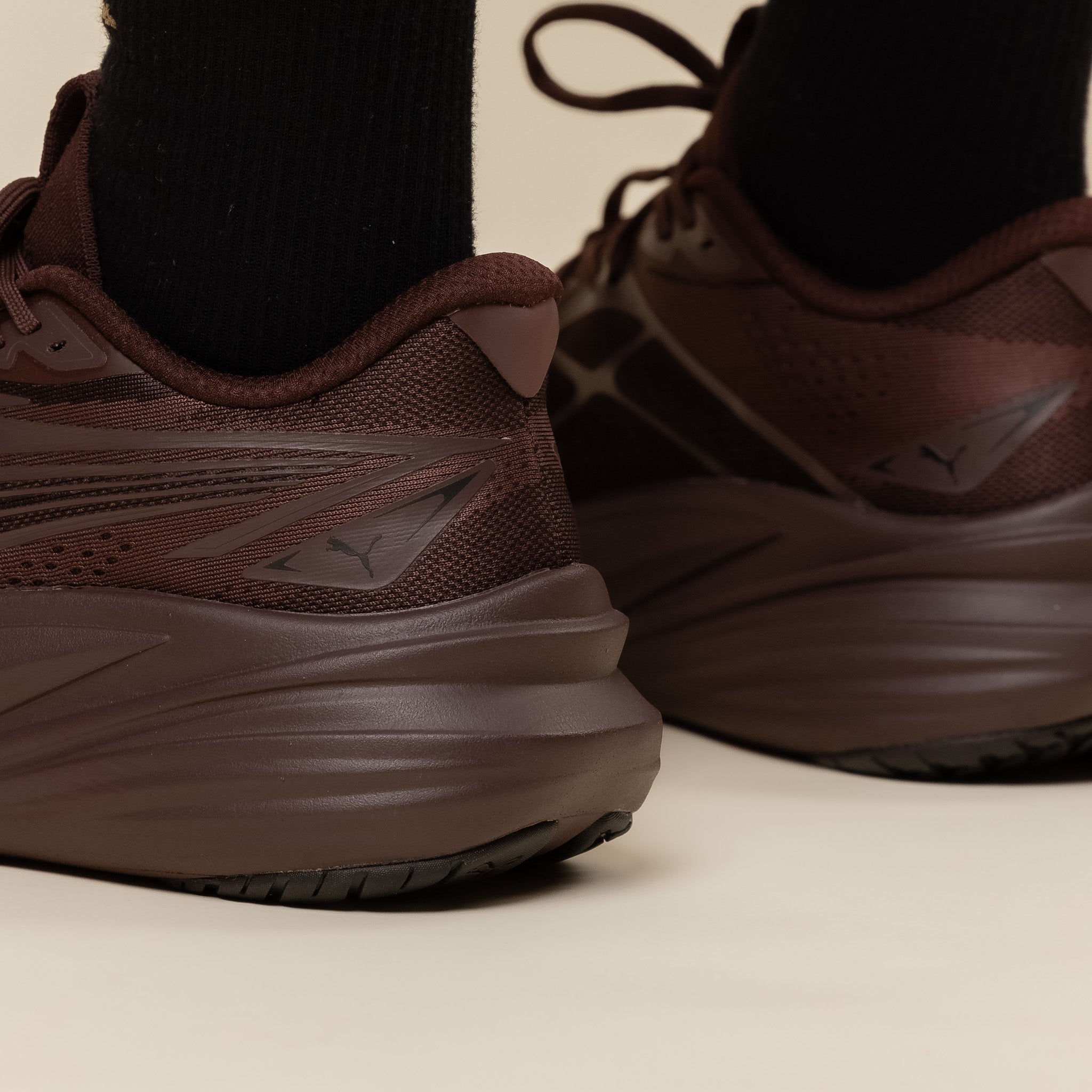 Puma - MagMax NITRO™ 2 Running Shoes - Chocolate Fondue/Puma Black