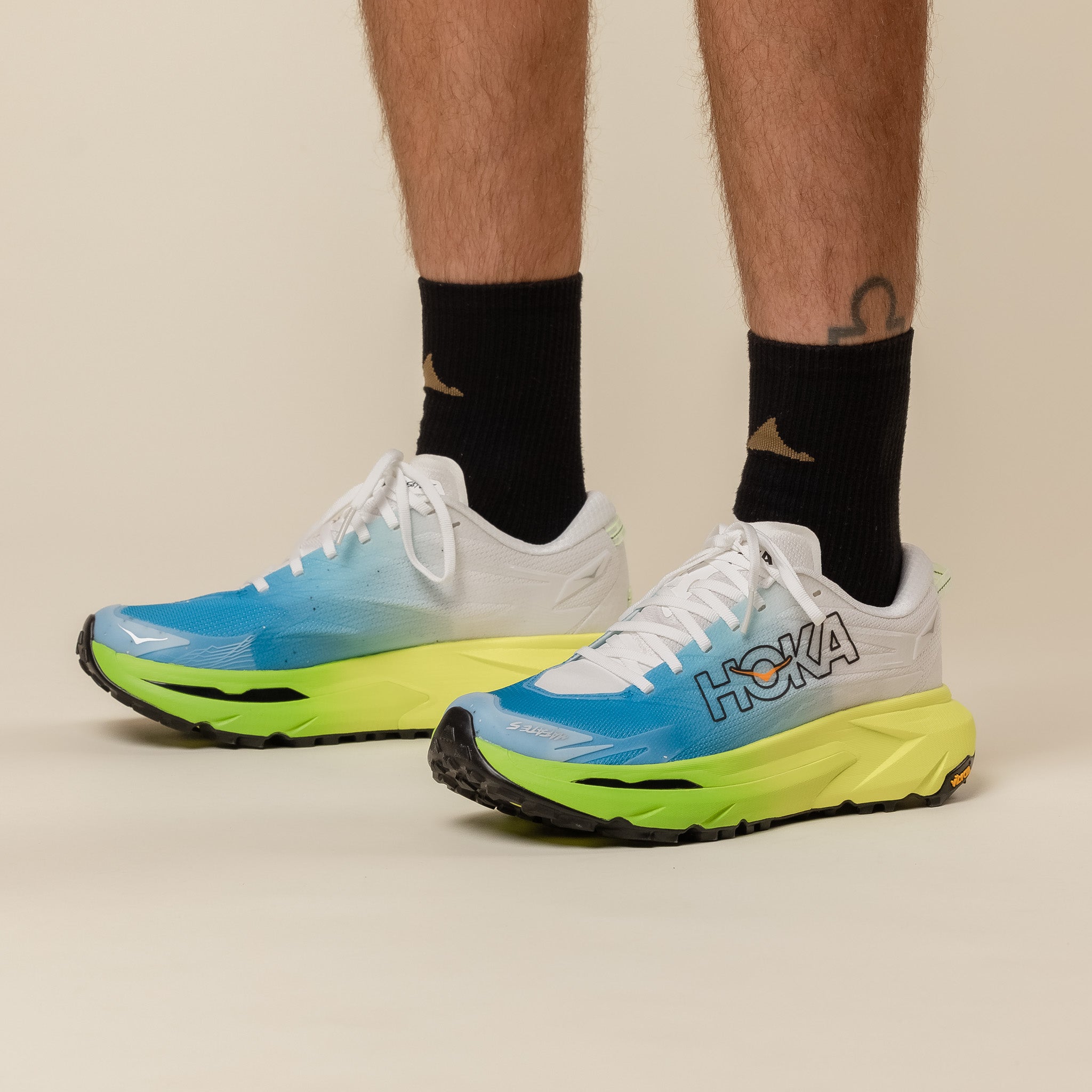 HOKA - Mafate 5 - Frost / Hoka Citrus