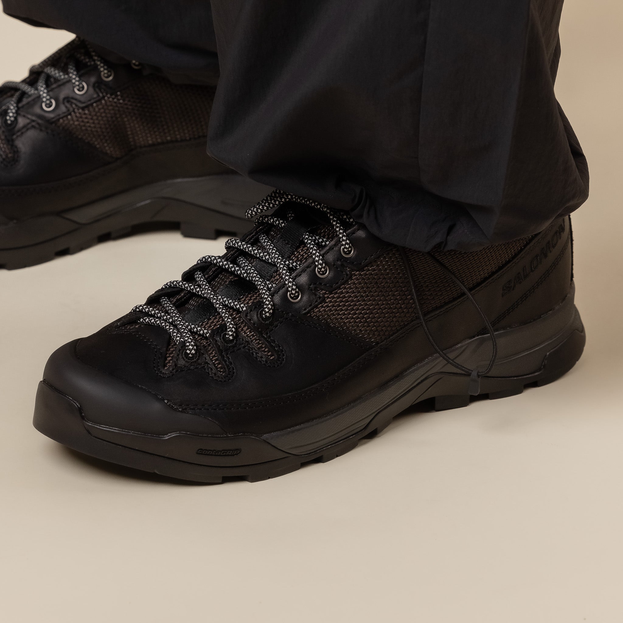 Salomon - X-ALP ALPINE ECHOES - Black/Earth Brown/Vanilla Ice