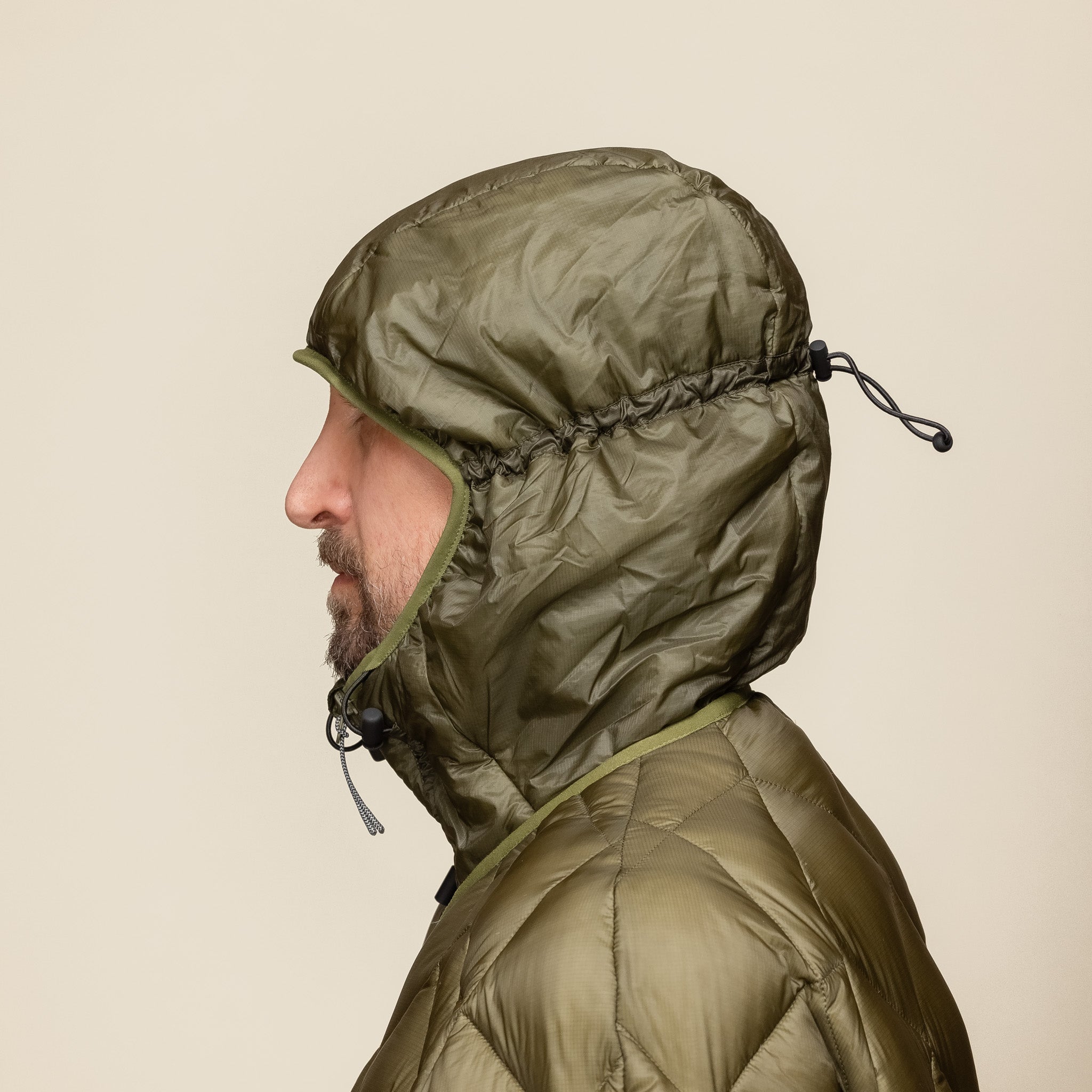 Roa Hiking - Light Down Puffer Jacket - Olive Branch