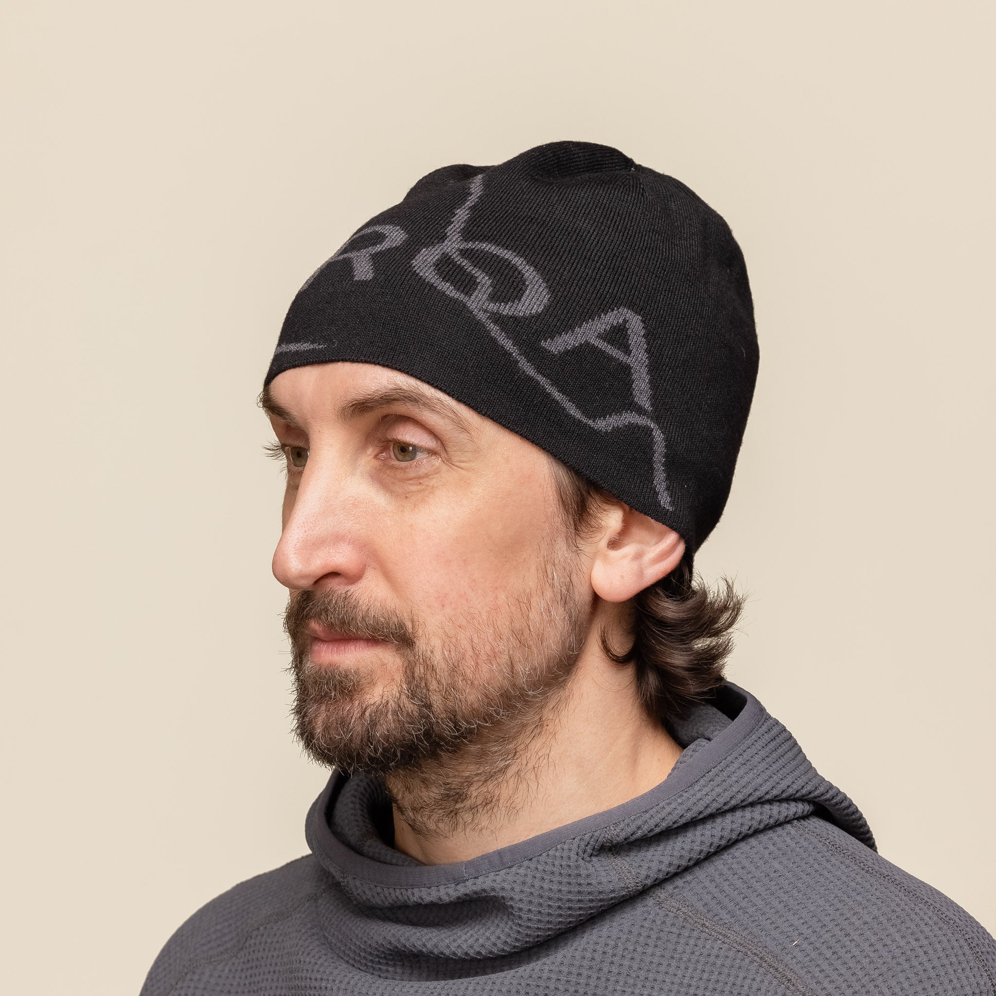 Roa Hiking - Logo Beanie - Black