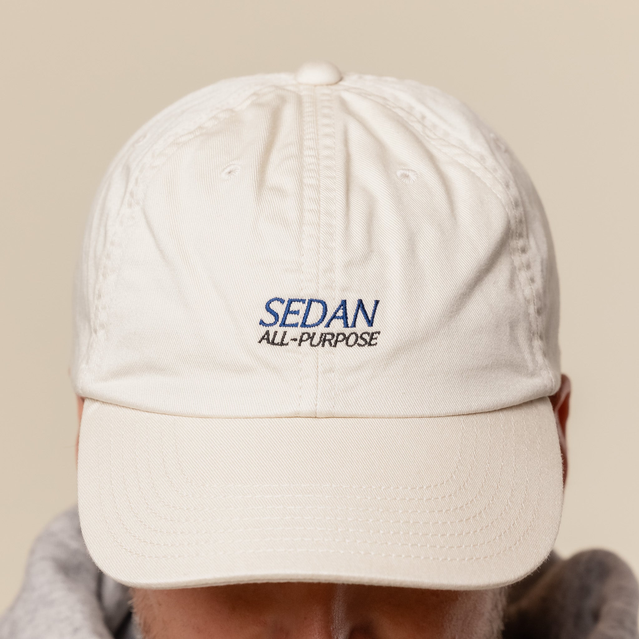 SEDAN ALL-PURPOSE - OG Logo Cotton Twill Baseball Cap - Ivory