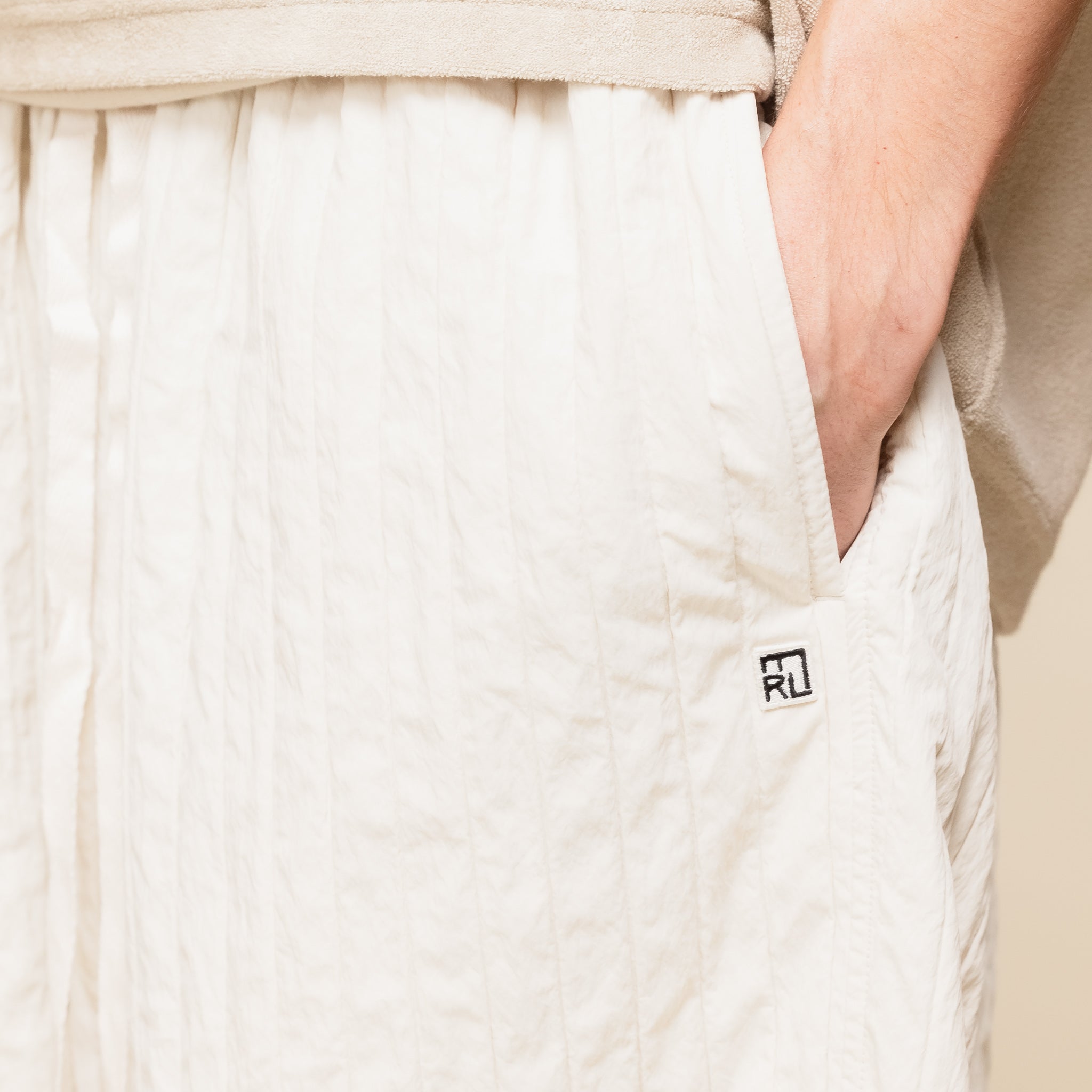 Merely Made - Super Comfy Quilted Pants - Off White "merely made website" "merely made stockist"
