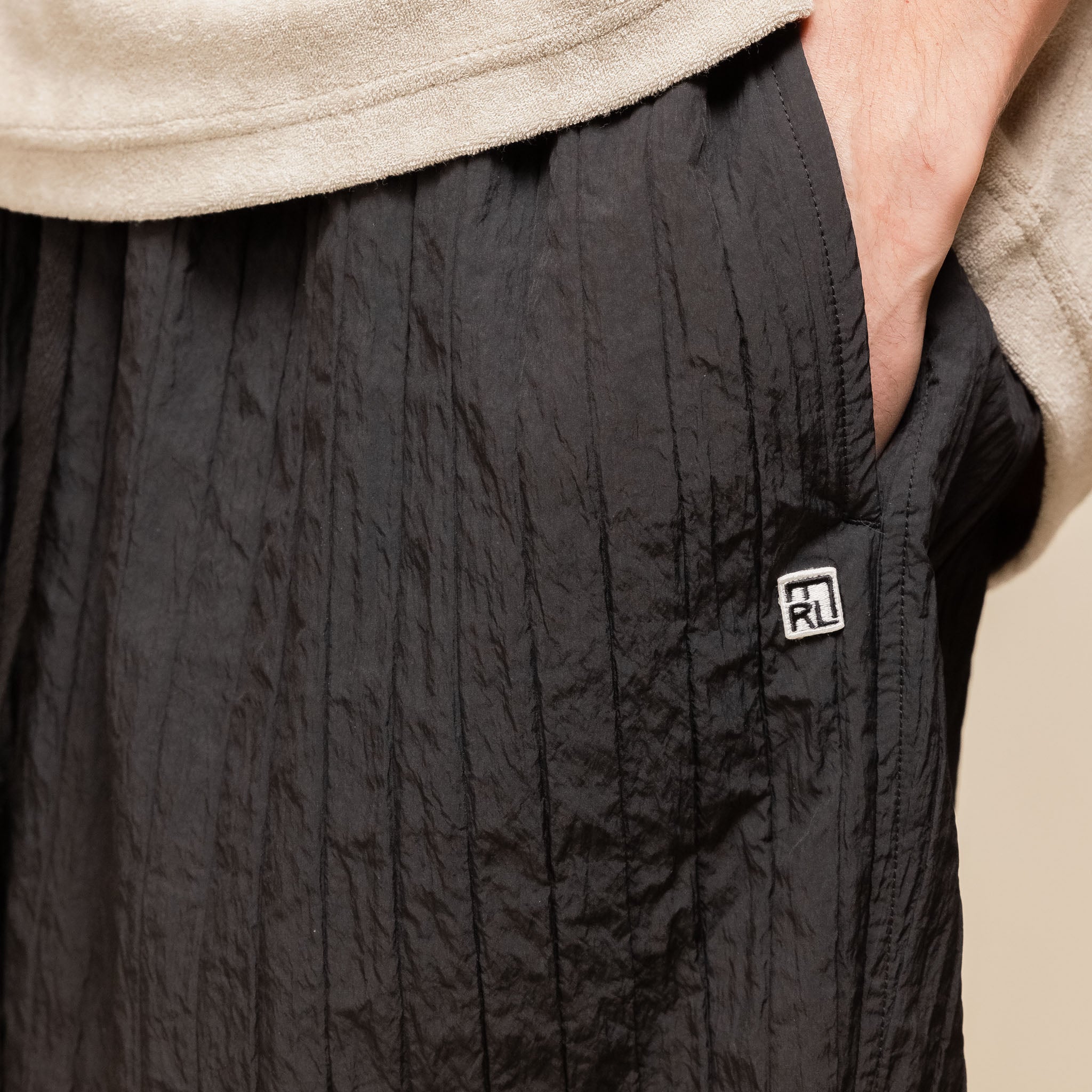 Merely Made - Super Comfy Quilted Pants - Black "merely made website" "merely made stockist"