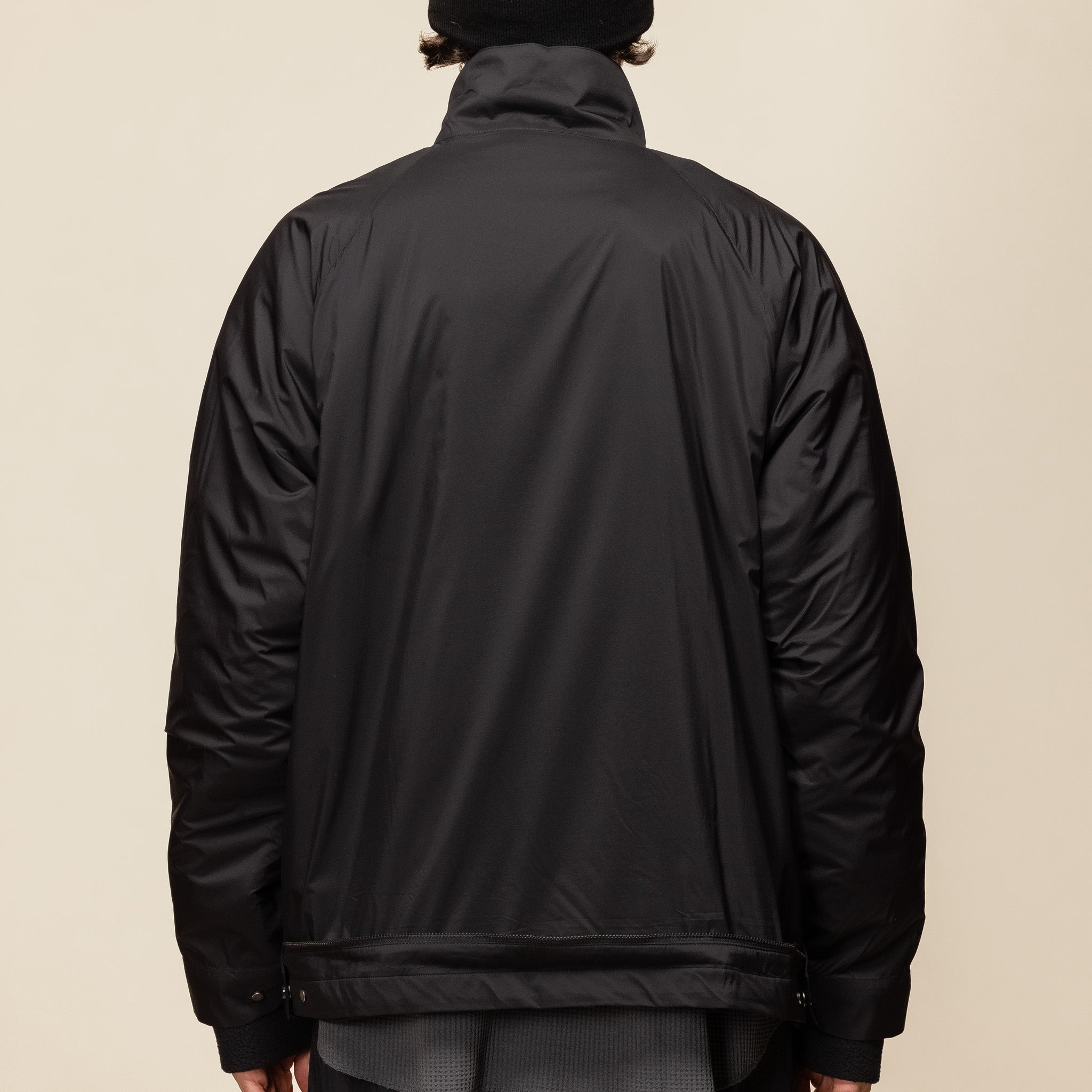 Meanswhile - Polartec Fleece Overwrap Jacket - Off Black MW-JKT2409