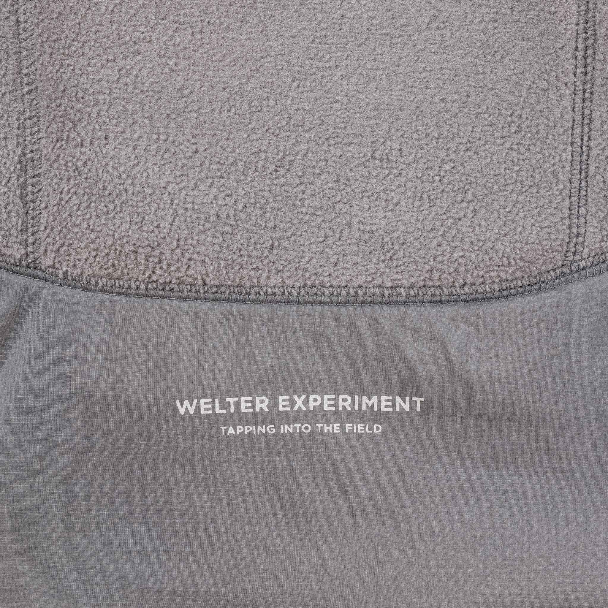 Welter Experiment - WOL037 Explore Fleece Pullover Hoodie - Charcoal Grey